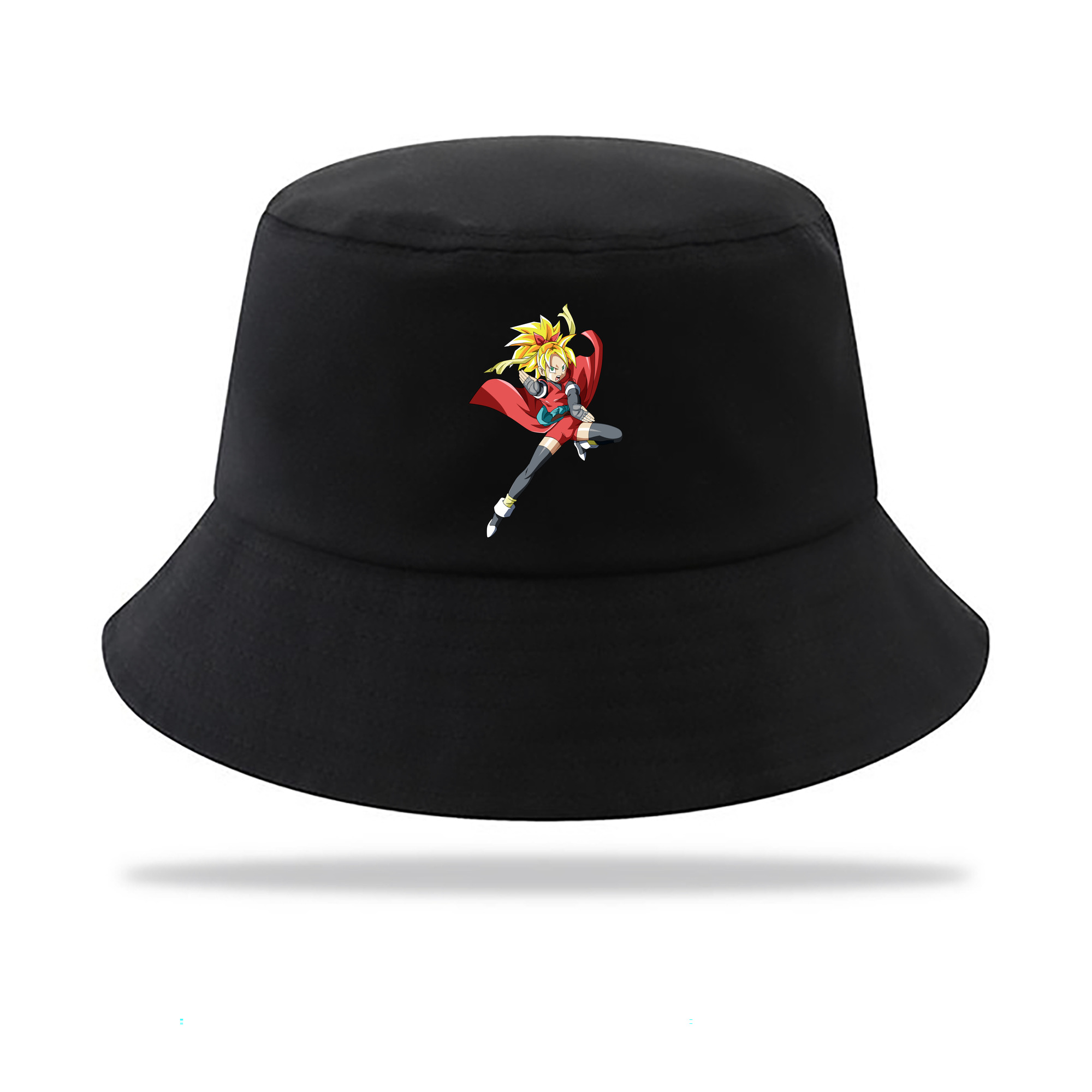 （画像用） ドラゴンボール カリフラ DRAGON BALL Caulifla アウトドア日除けバケットハット