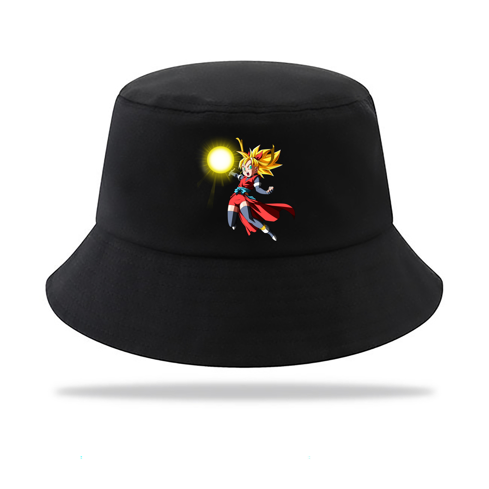 （画像用） ドラゴンボール カリフラ DRAGON BALL Caulifla アウトドア日除けバケットハット