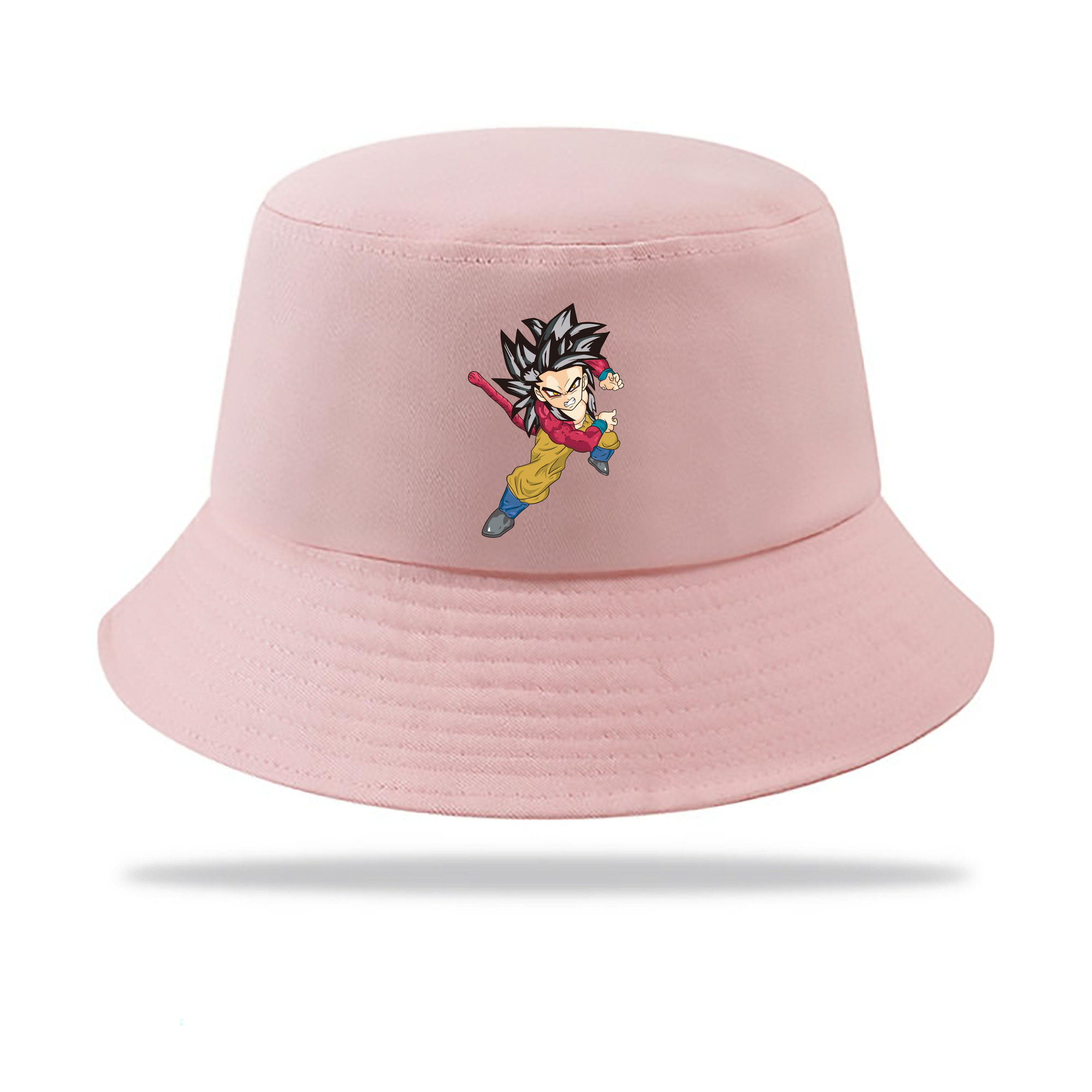 （画像用） ドラゴンボール 孫悟空（そん ごくう）Son Goku カカロット DRAGON BALL Kakarotto アウトドア日除けバケットハット