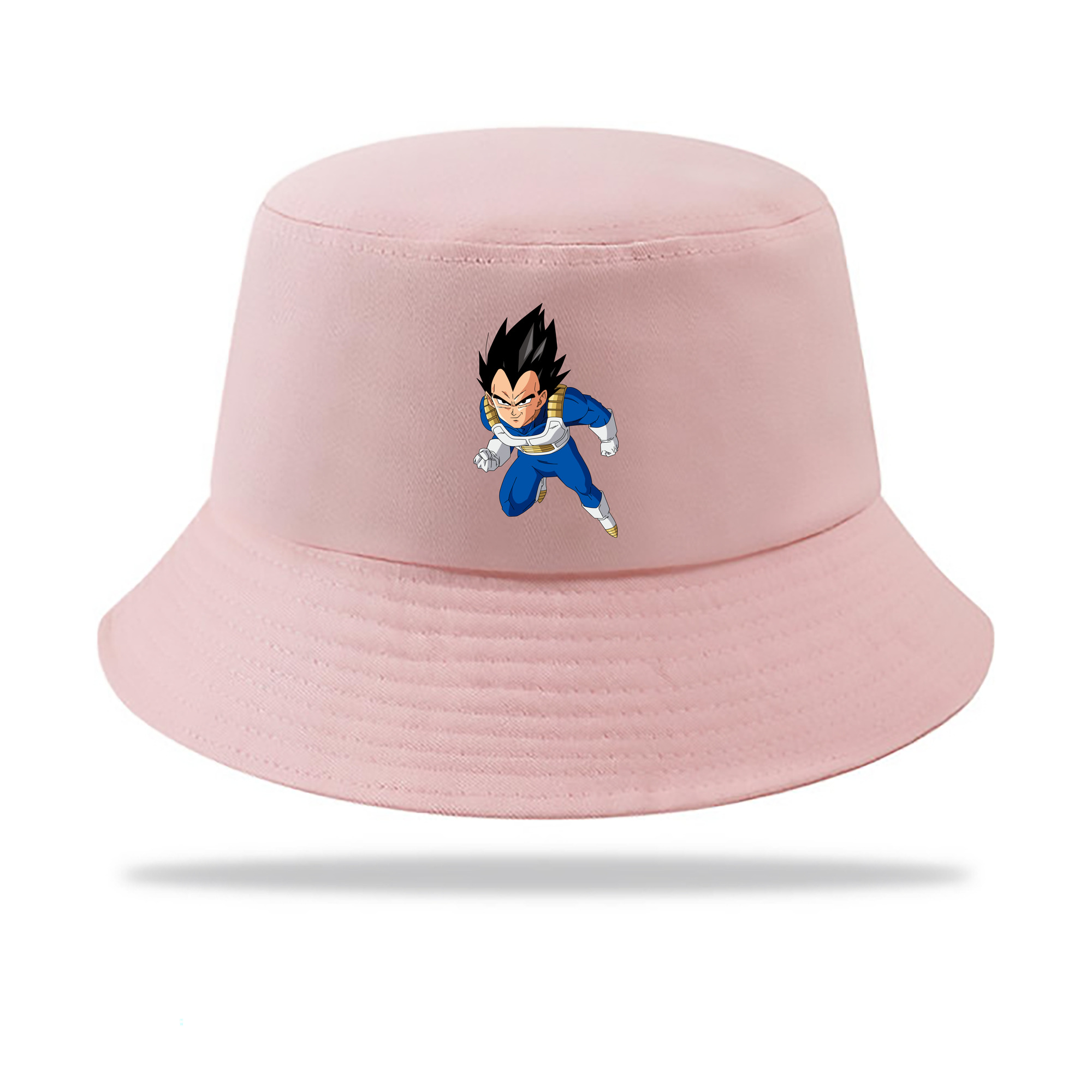 （画像用） ドラゴンボール ベジータ四世（Bejīta Yonsei）DRAGON BALL Vegeta IV アウトドア日除けバケットハット