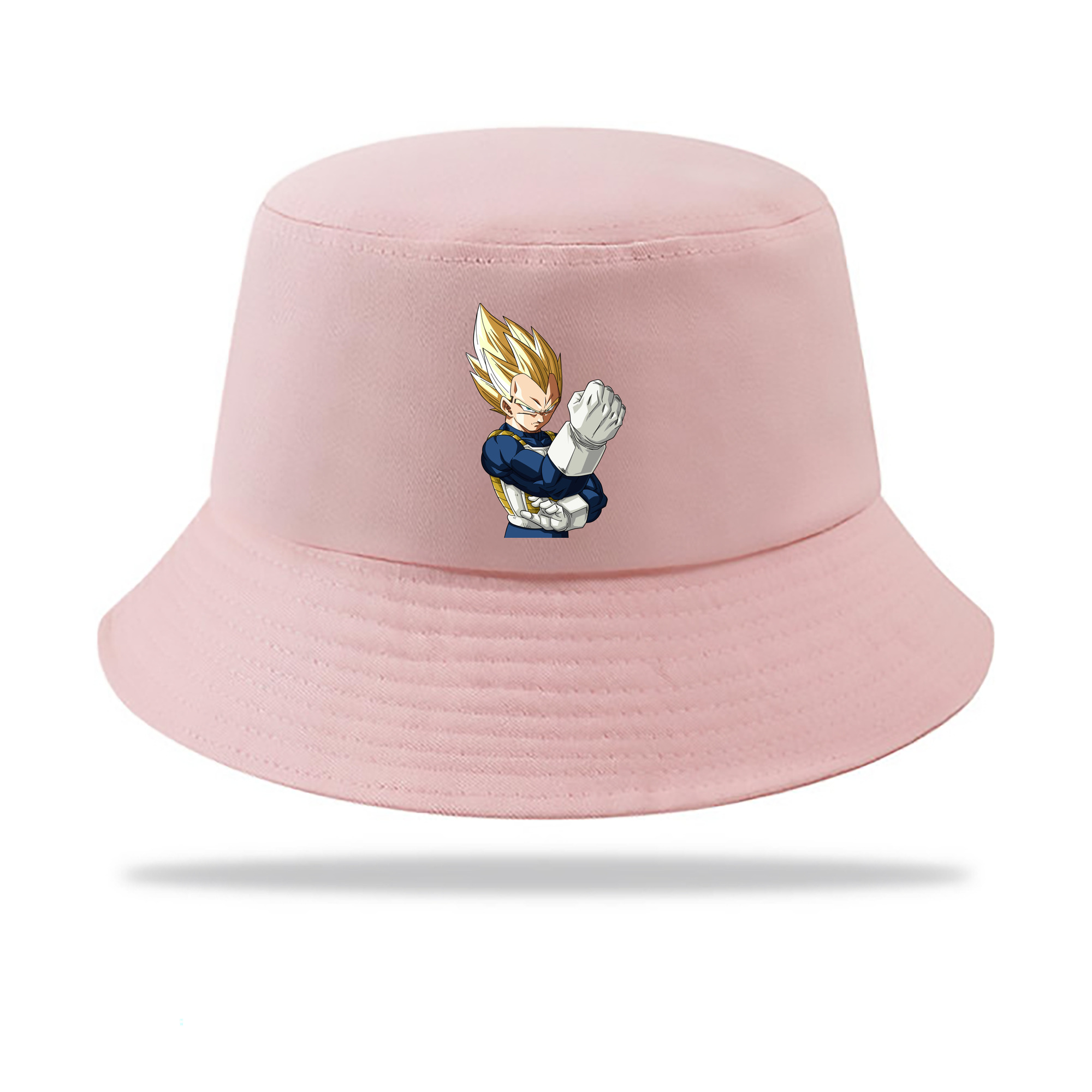（画像用） ドラゴンボール ベジータ四世（Bejīta Yonsei）DRAGON BALL Vegeta IV アウトドア日除けバケットハット