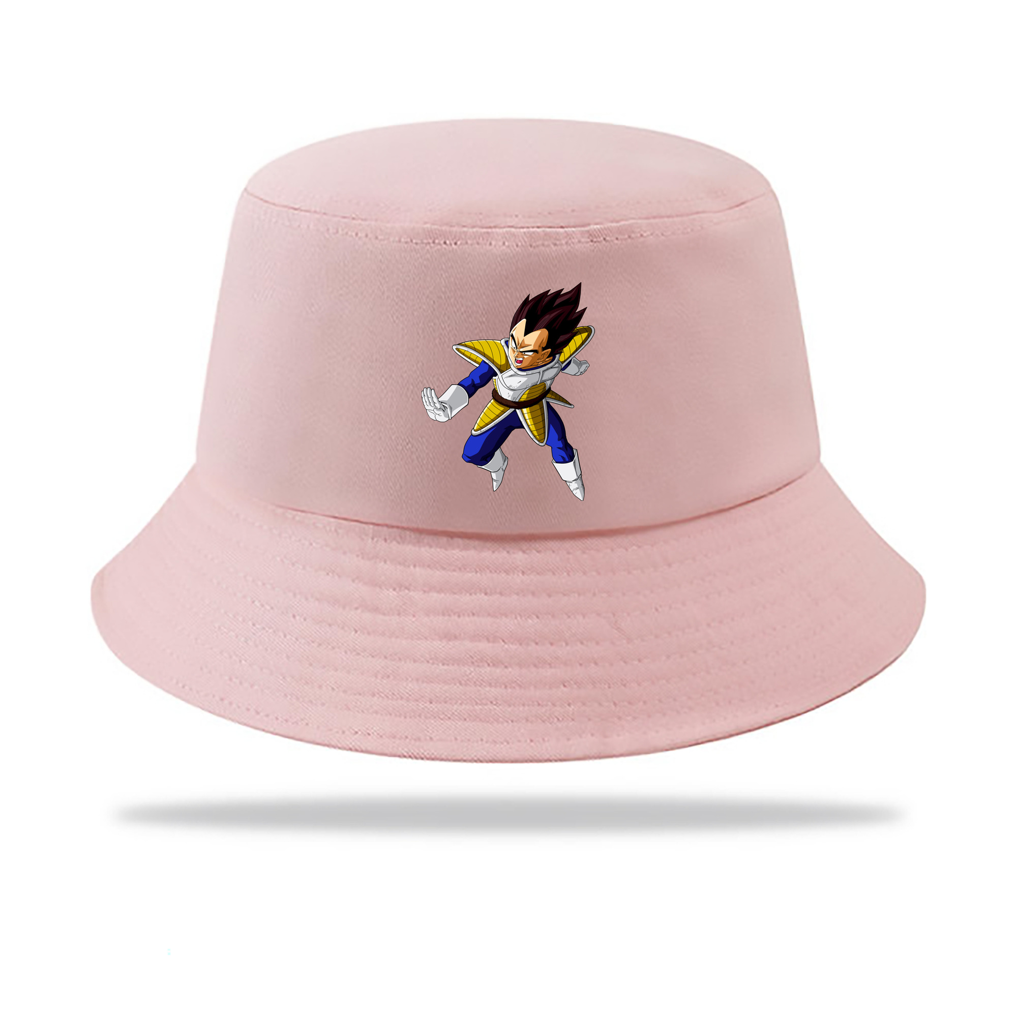 （画像用） ドラゴンボール ベジータ四世（Bejīta Yonsei）DRAGON BALL Vegeta IV アウトドア日除けバケットハット