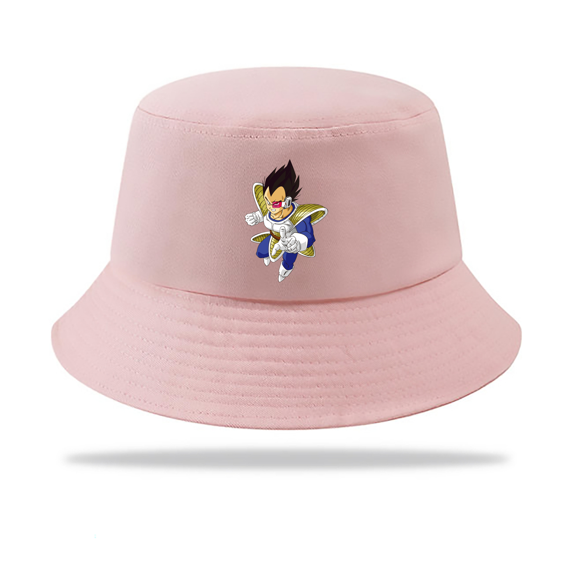 （画像用） ドラゴンボール ベジータ四世（Bejīta Yonsei）DRAGON BALL Vegeta IV アウトドア日除けバケットハット
