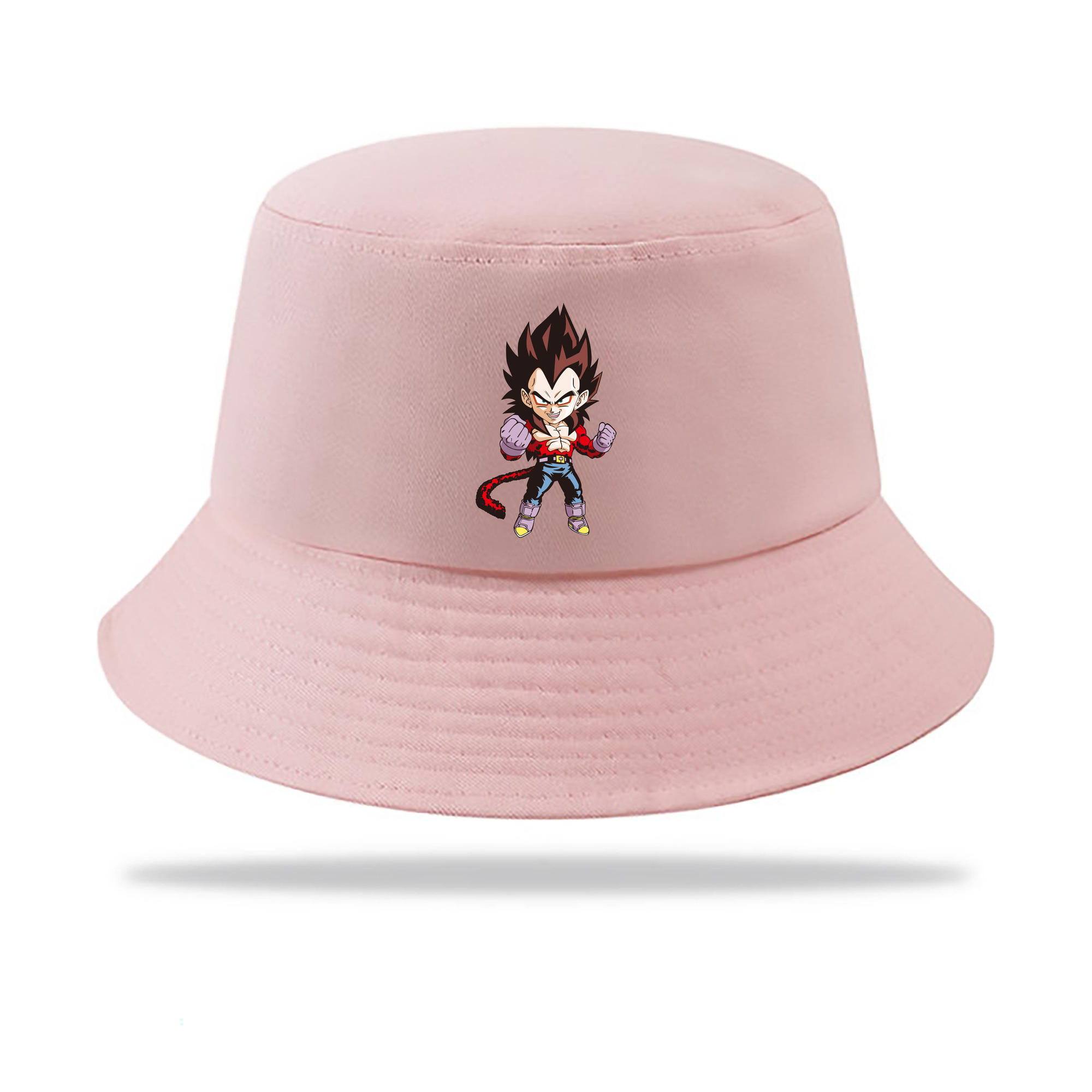 （画像用） ドラゴンボール ベジータ四世（Bejīta Yonsei）DRAGON BALL Vegeta IV アウトドア日除けバケットハット
