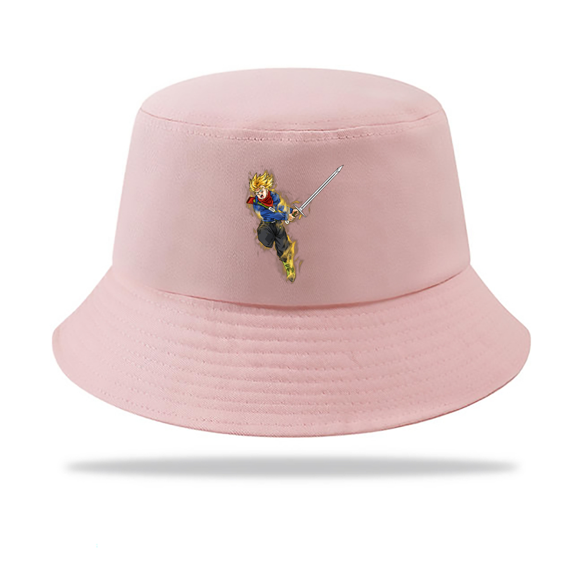 （画像用） ドラゴンボール トランクス（Torankusu）DRAGON BALL Trunks アウトドア日除けバケットハット