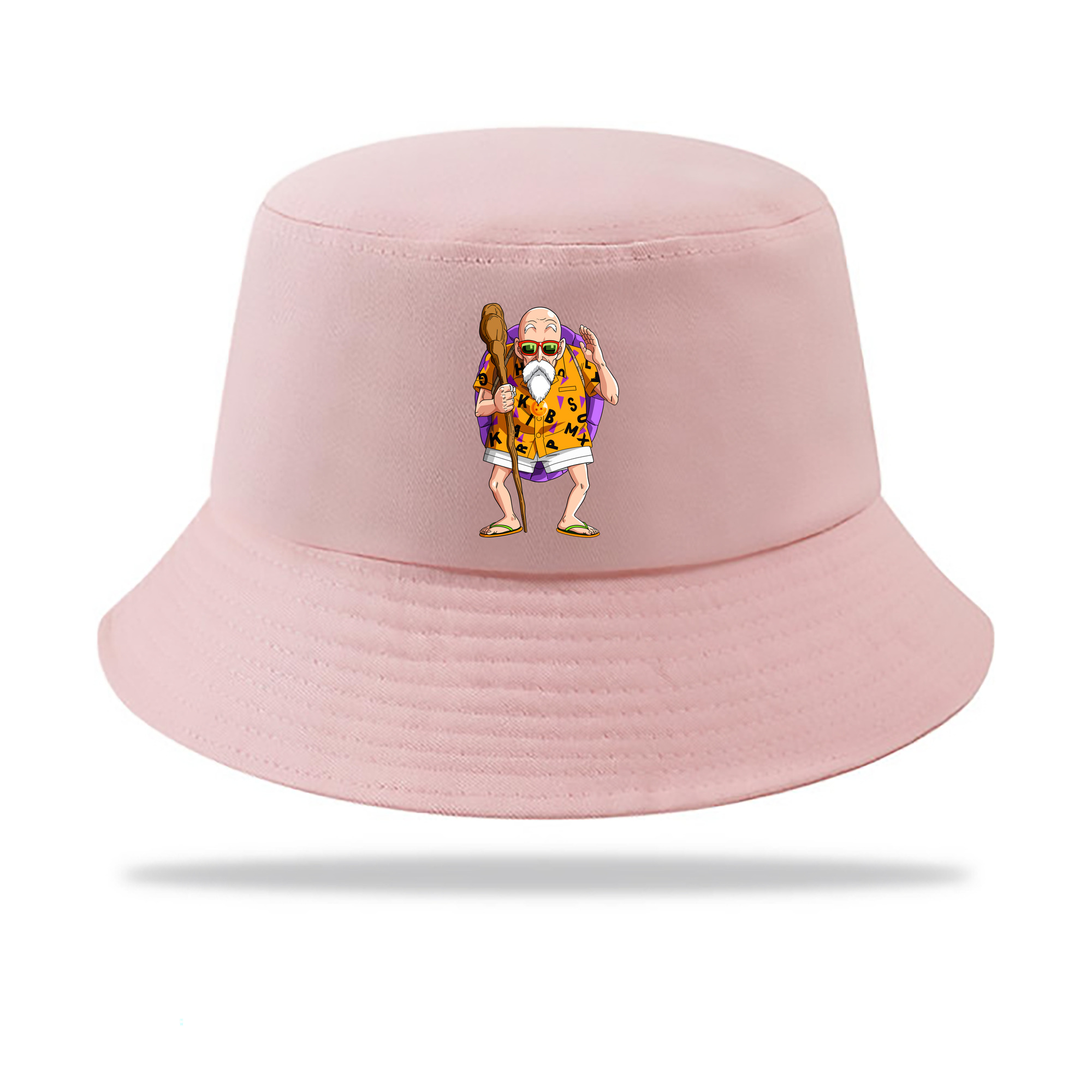 （画像用） ドラゴンボール 亀仙人（かめせんにん） DRAGON BALL Master Roshi Kame Sennin アウトドア日除けバケットハット