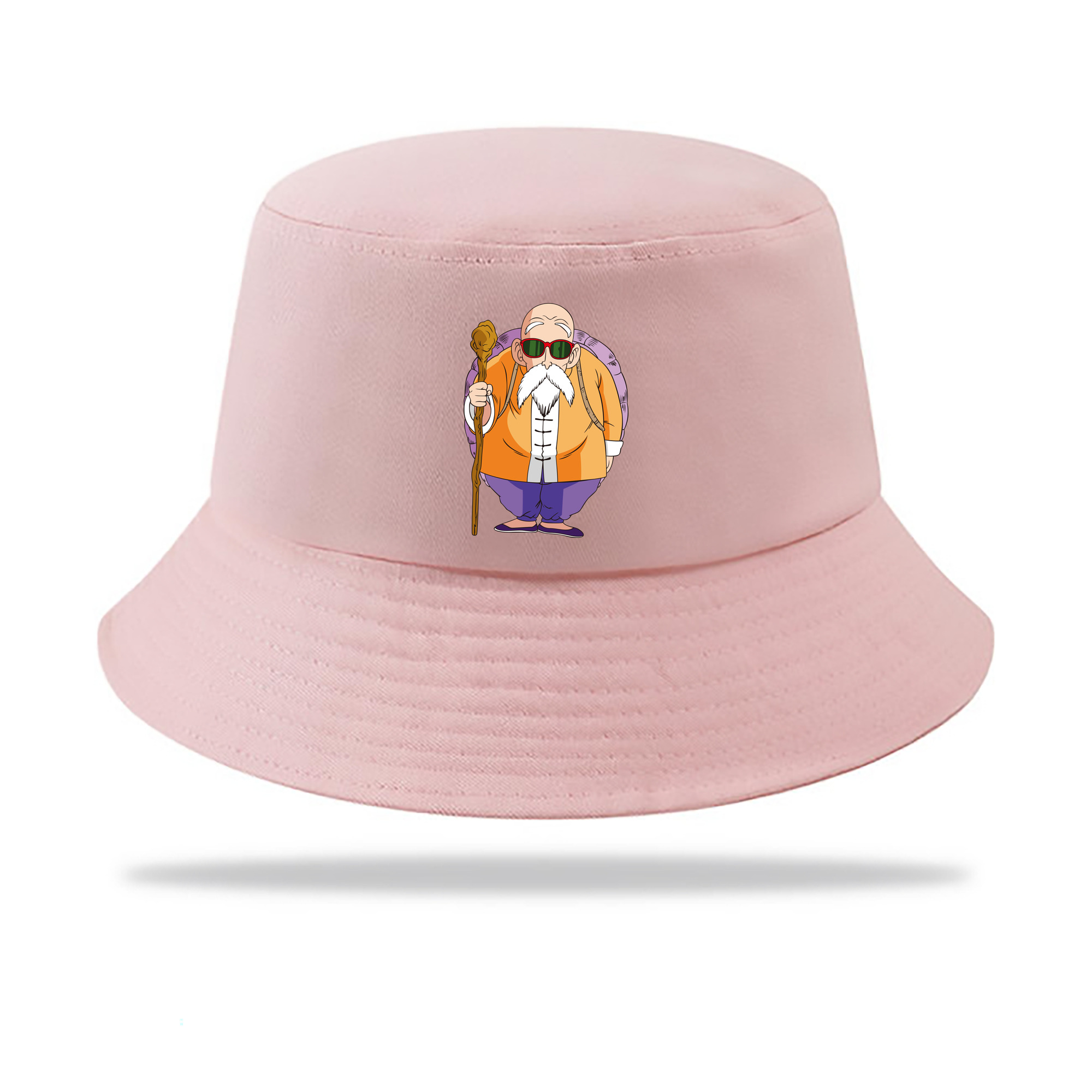 （画像用） ドラゴンボール 亀仙人（かめせんにん） DRAGON BALL Master Roshi Kame Sennin アウトドア日除けバケットハット