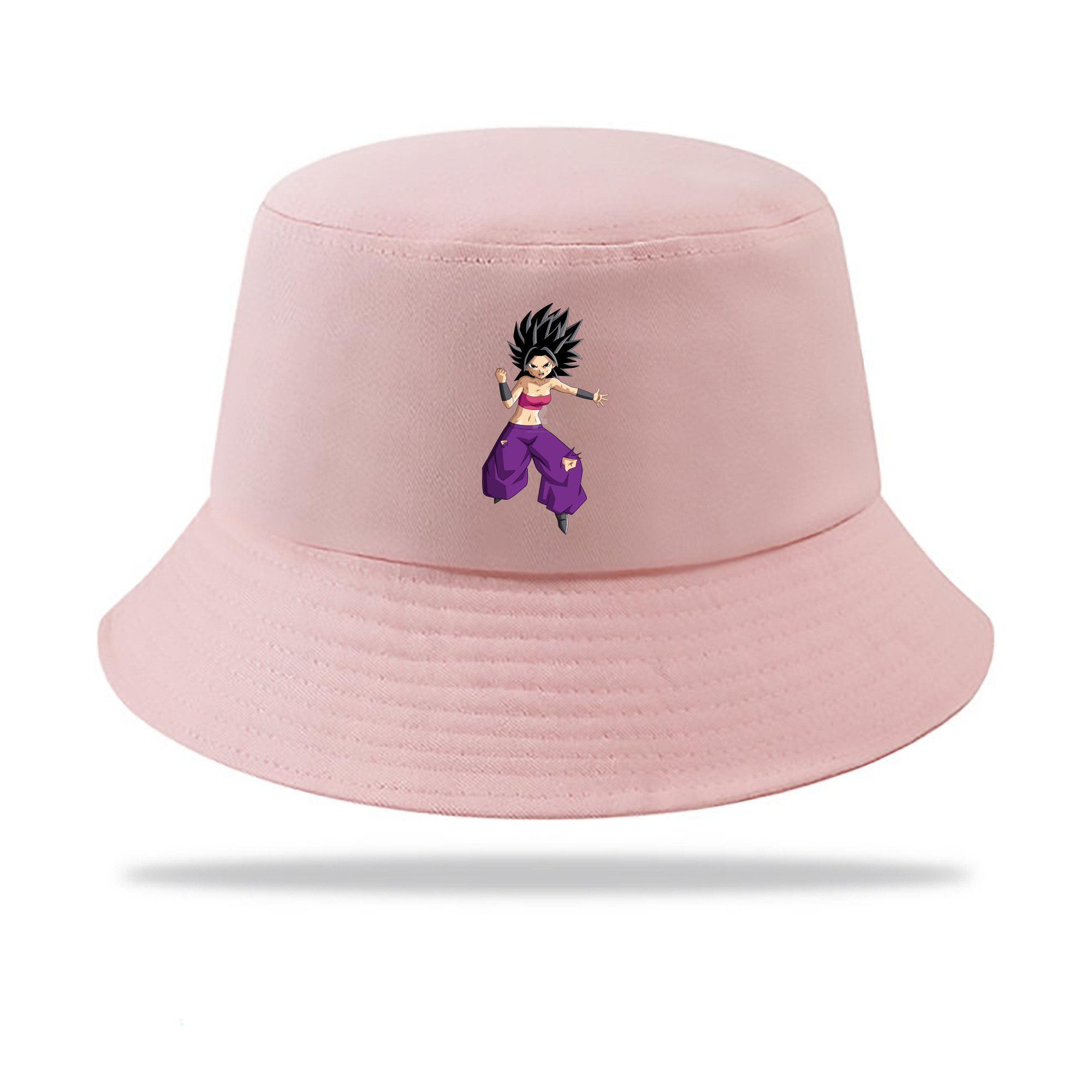 （画像用） ドラゴンボール カリフラ DRAGON BALL Caulifla アウトドア日除けバケットハット