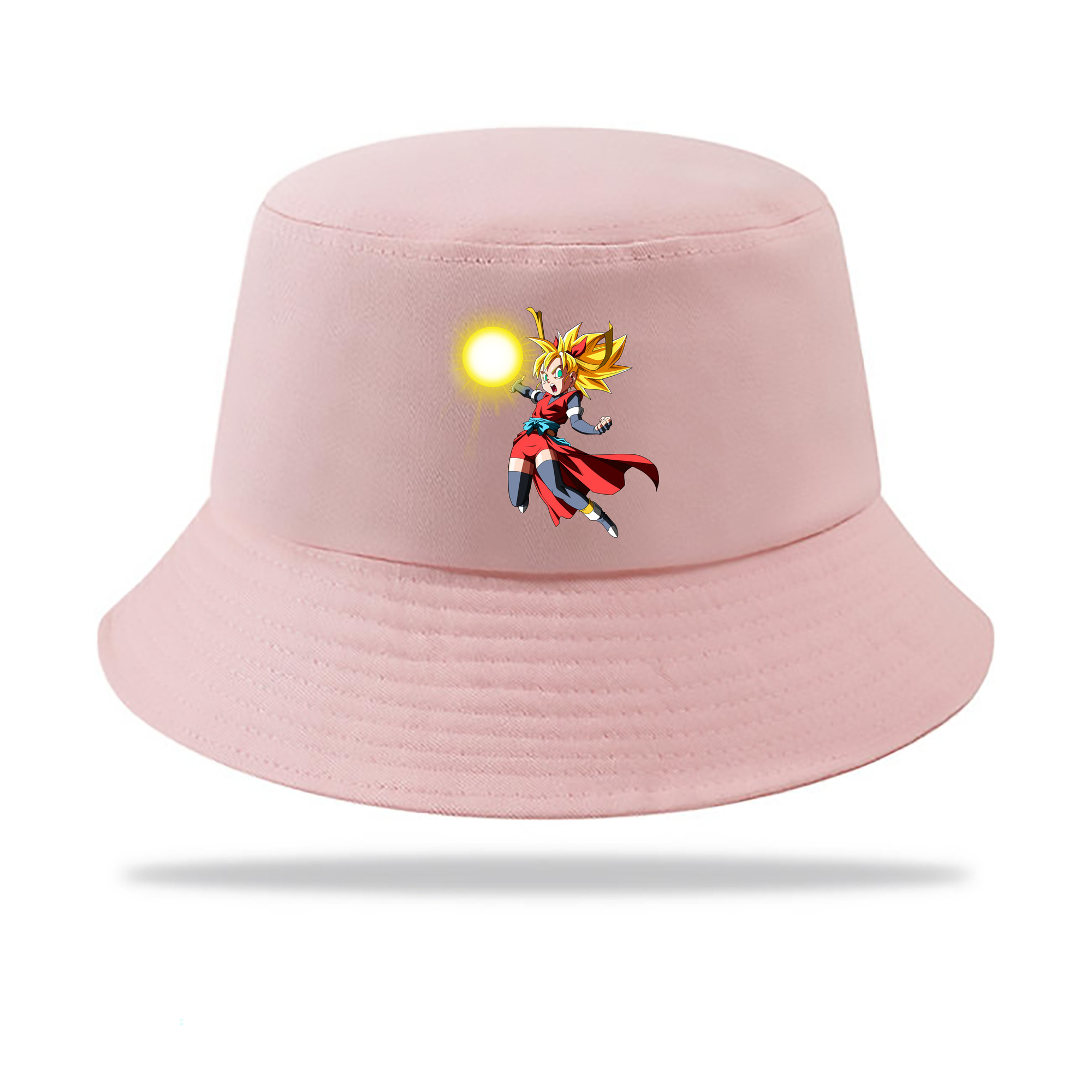 （画像用） ドラゴンボール カリフラ DRAGON BALL Caulifla アウトドア日除けバケットハット