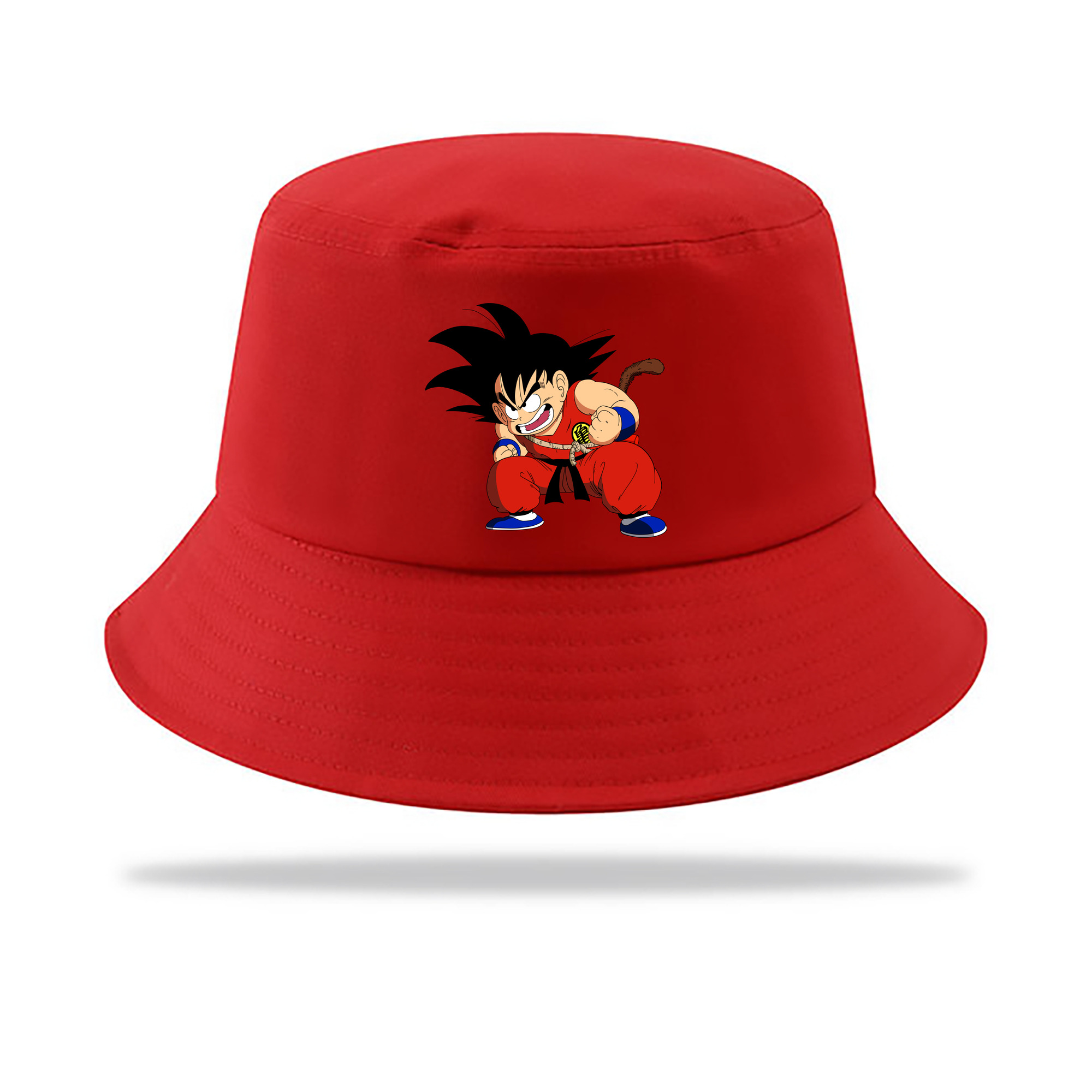 （画像用） ドラゴンボール 孫悟空（そん ごくう）Son Goku カカロット DRAGON BALL Kakarotto アウトドア日除けバケットハット