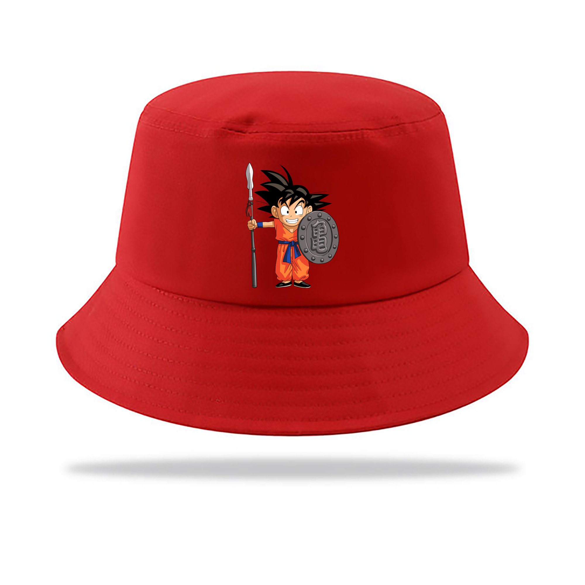 （画像用） ドラゴンボール 孫悟空（そん ごくう）Son Goku カカロット DRAGON BALL Kakarotto アウトドア日除けバケットハット