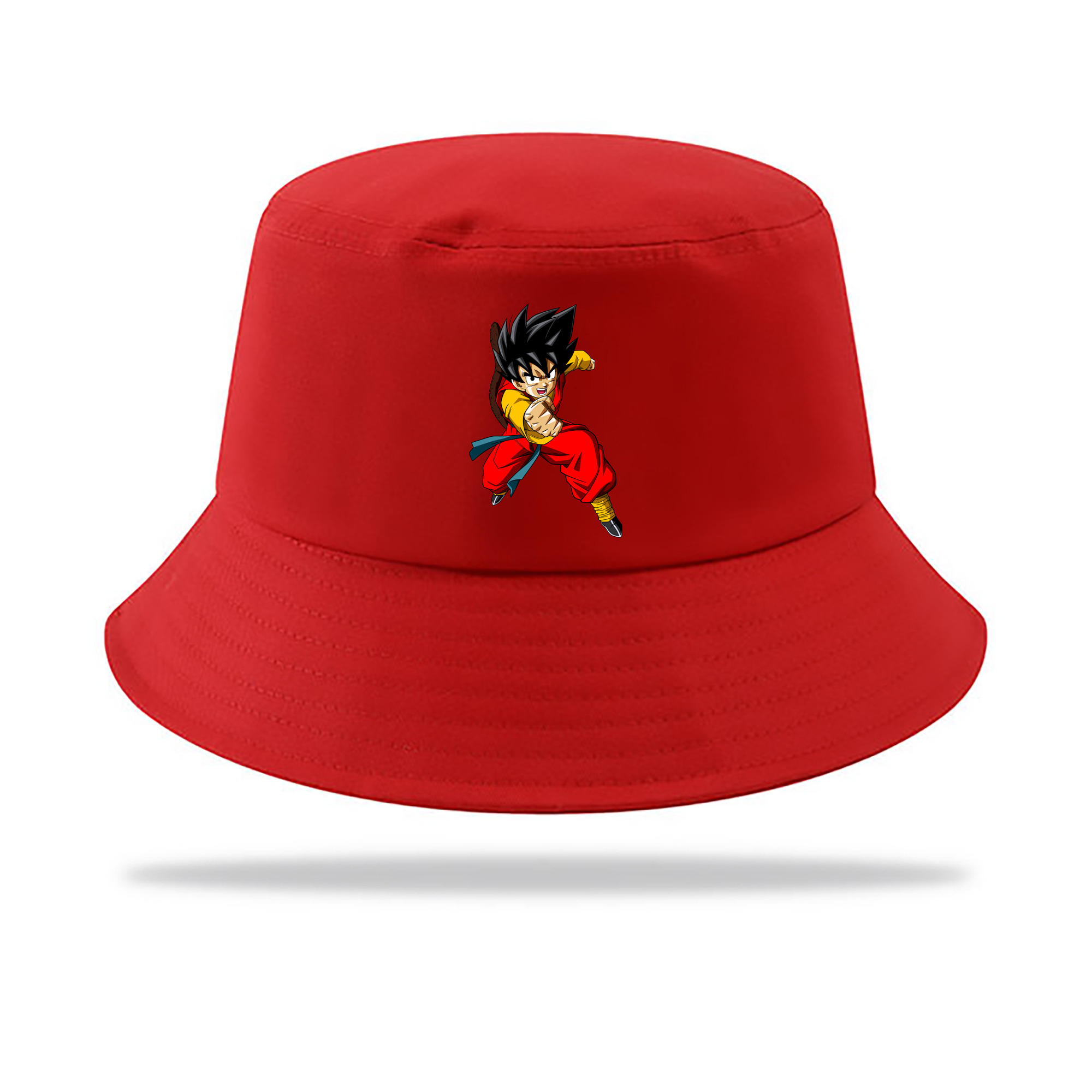 （画像用） ドラゴンボール 孫悟空（そん ごくう）Son Goku カカロット DRAGON BALL Kakarotto アウトドア日除けバケットハット