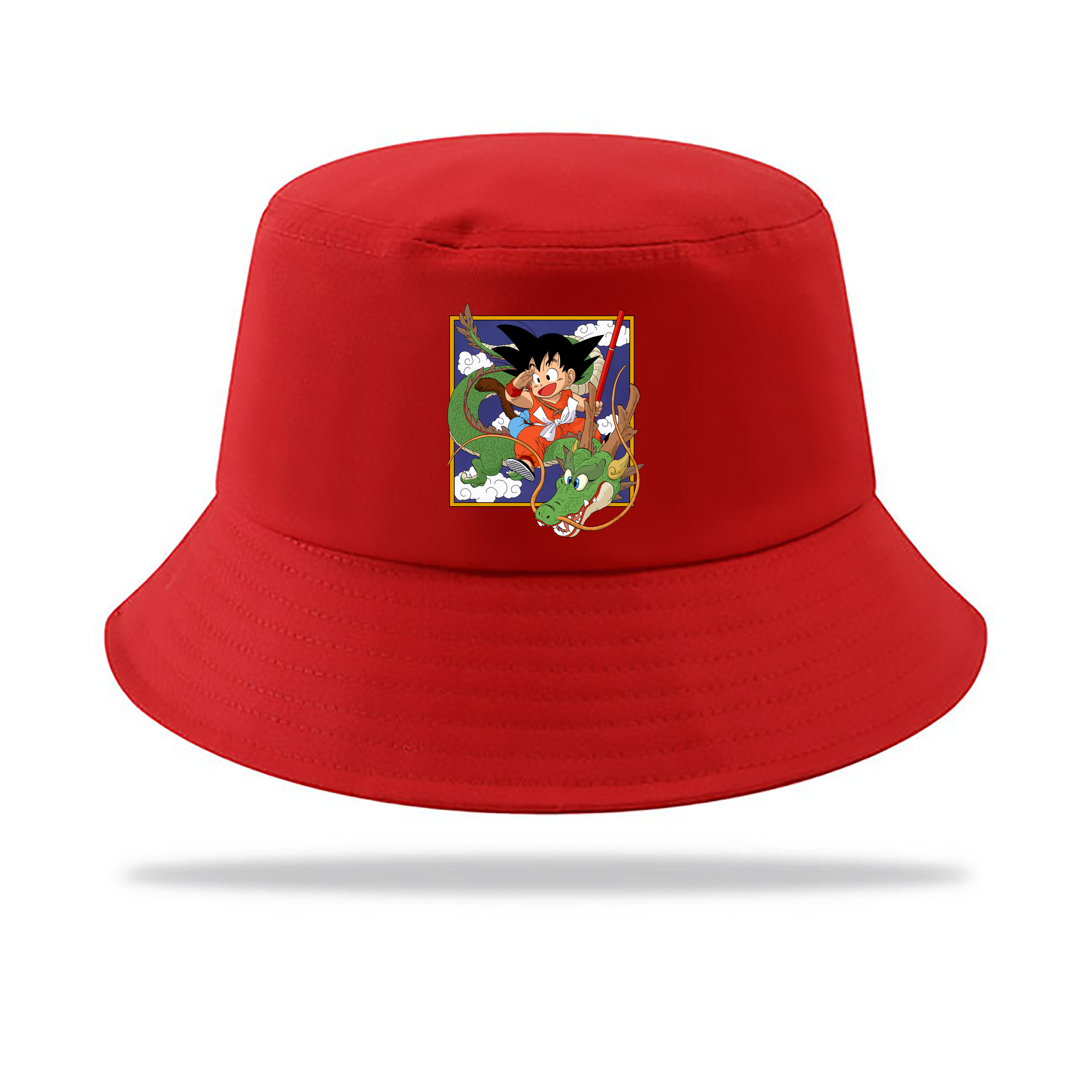 （画像用） ドラゴンボール 孫悟空（そん ごくう）Son Goku カカロット DRAGON BALL Kakarotto アウトドア日除けバケットハット