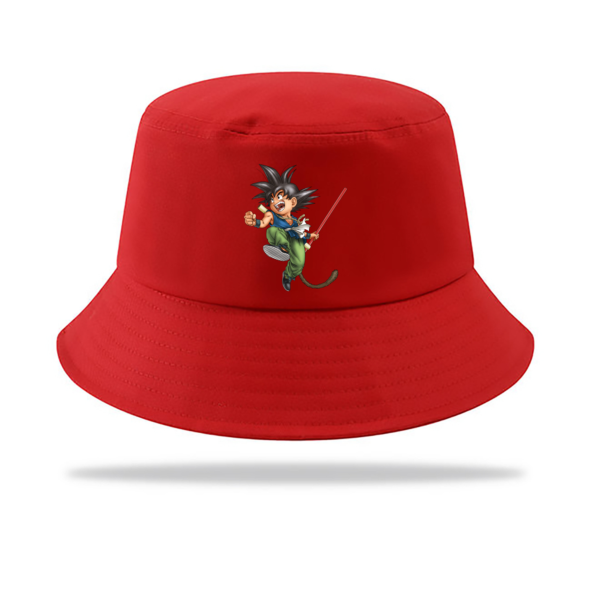 （画像用） ドラゴンボール 孫悟空（そん ごくう）Son Goku カカロット DRAGON BALL Kakarotto アウトドア日除けバケットハット