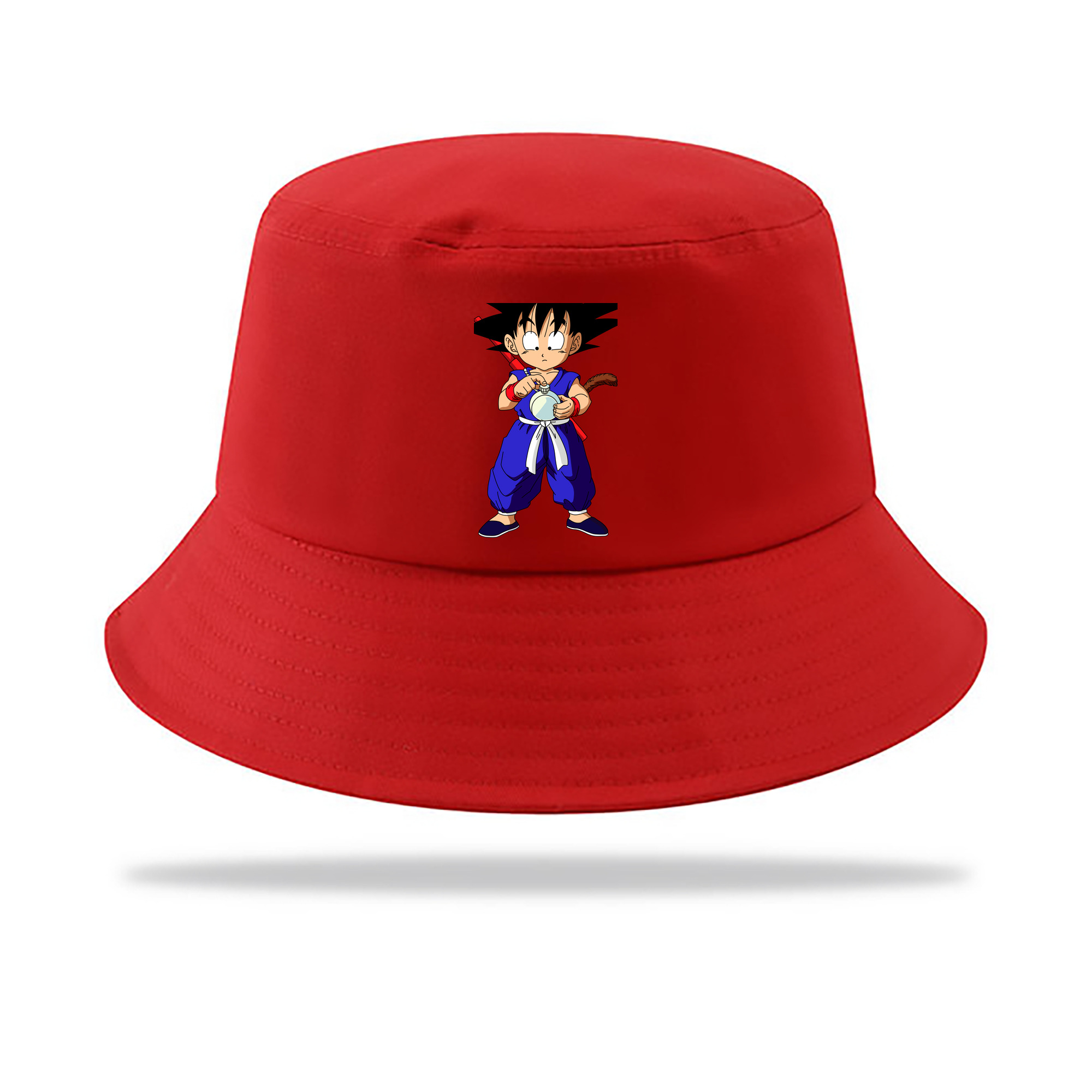 （画像用） ドラゴンボール 孫悟空（そん ごくう）Son Goku カカロット DRAGON BALL Kakarotto アウトドア日除けバケットハット