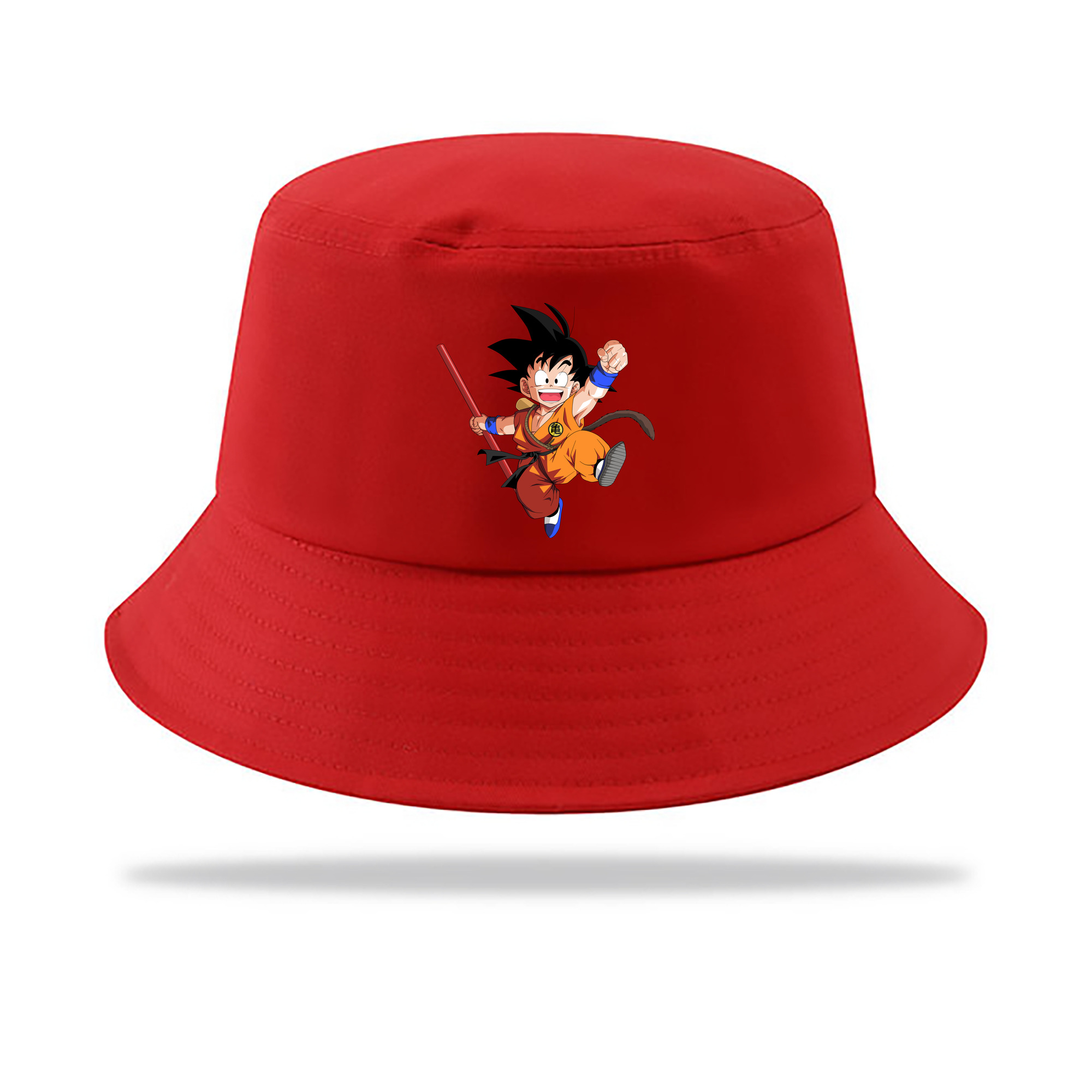 （画像用） ドラゴンボール 孫悟空（そん ごくう）Son Goku カカロット DRAGON BALL Kakarotto アウトドア日除けバケットハット