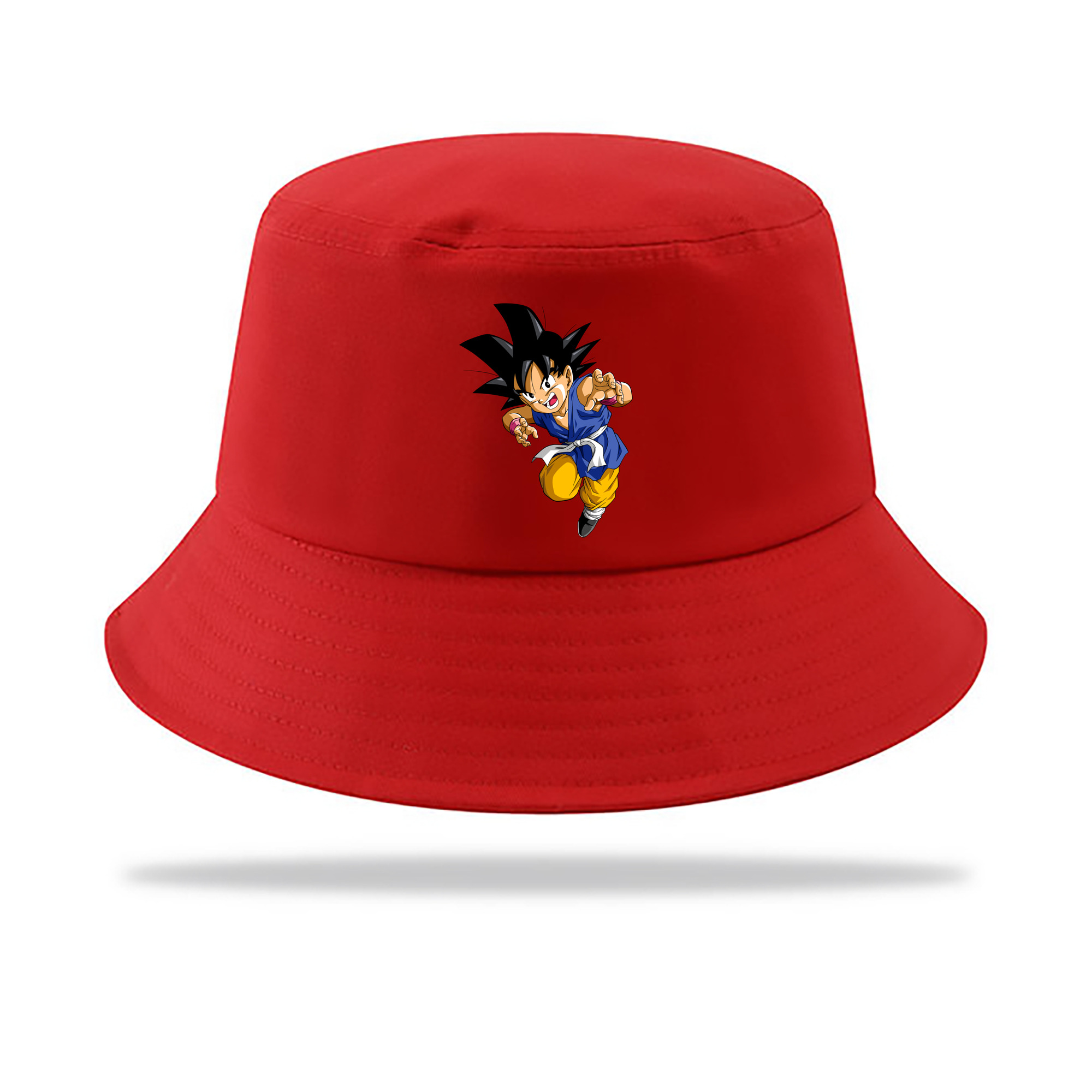 （画像用） ドラゴンボール 孫悟空（そん ごくう）Son Goku カカロット DRAGON BALL Kakarotto アウトドア日除けバケットハット