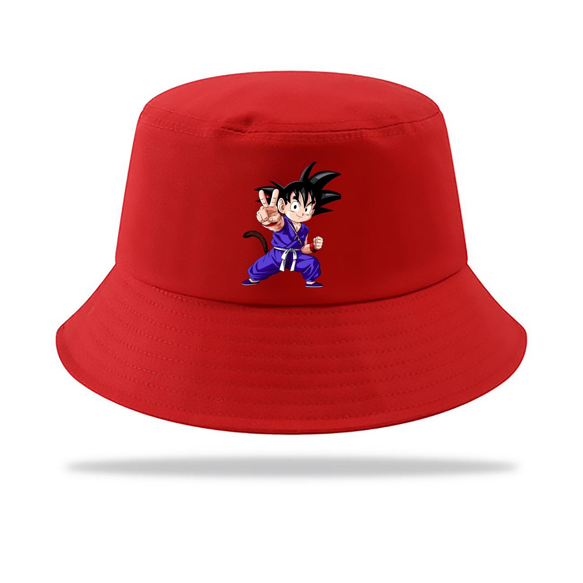 （画像用） ドラゴンボール 孫悟空（そん ごくう）Son Goku カカロット DRAGON BALL Kakarotto アウトドア日除けバケットハット