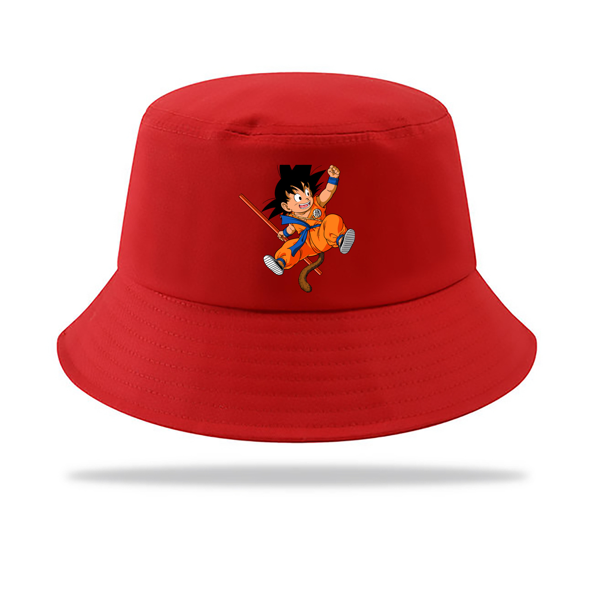 （画像用） ドラゴンボール 孫悟空（そん ごくう）Son Goku カカロット DRAGON BALL Kakarotto アウトドア日除けバケットハット