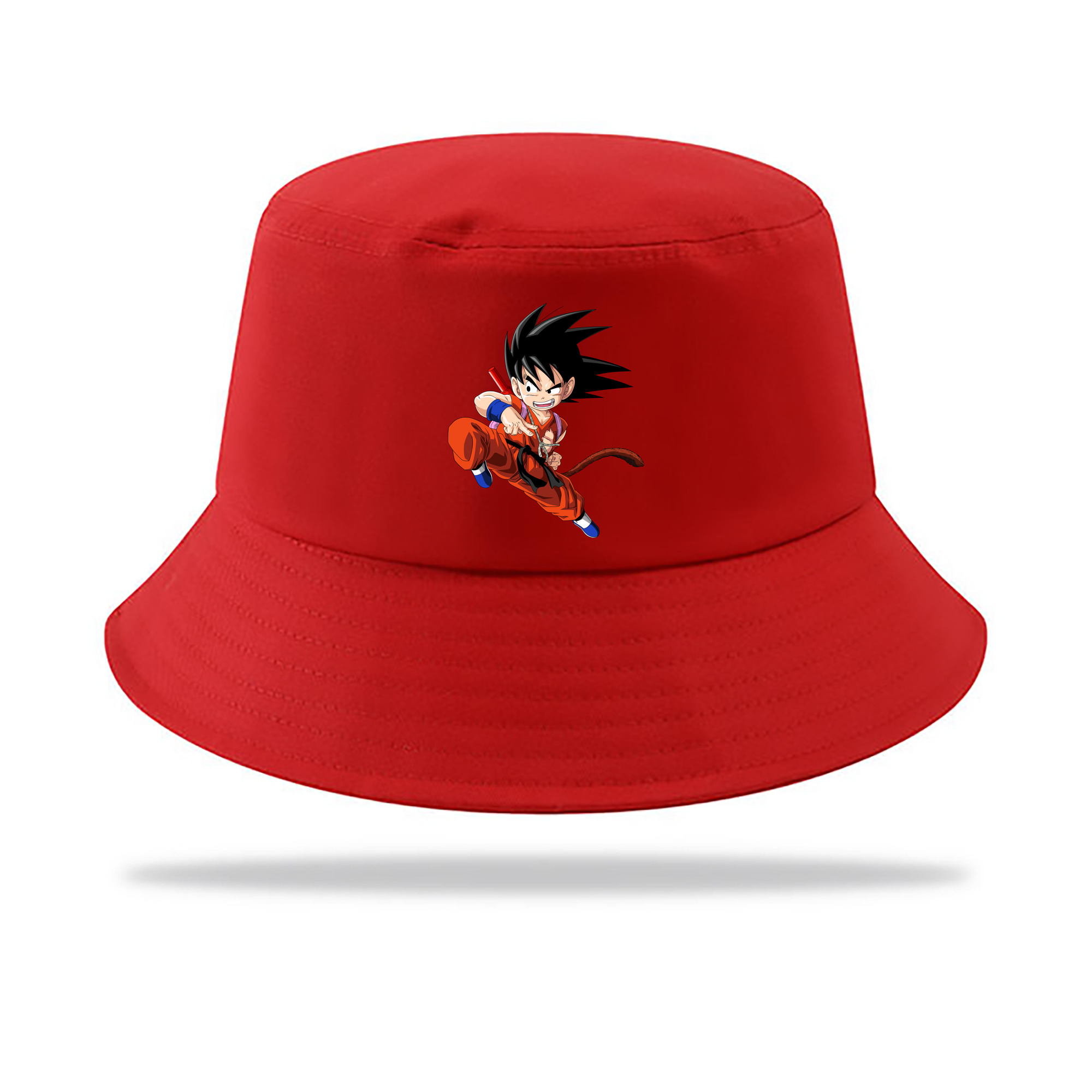 （画像用） ドラゴンボール 孫悟空（そん ごくう）Son Goku カカロット DRAGON BALL Kakarotto アウトドア日除けバケットハット