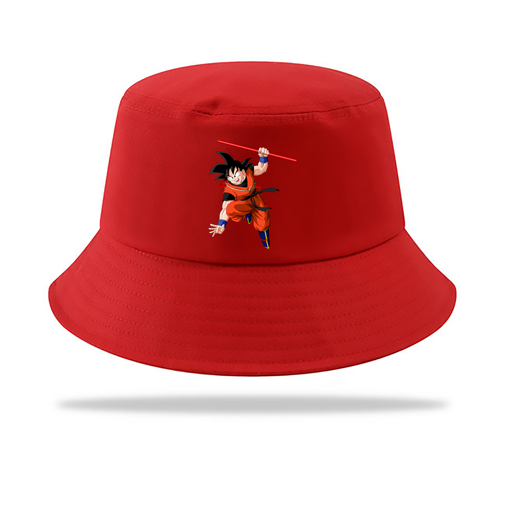 （画像用） ドラゴンボール 孫悟空（そん ごくう）Son Goku カカロット DRAGON BALL Kakarotto アウトドア日除けバケットハット