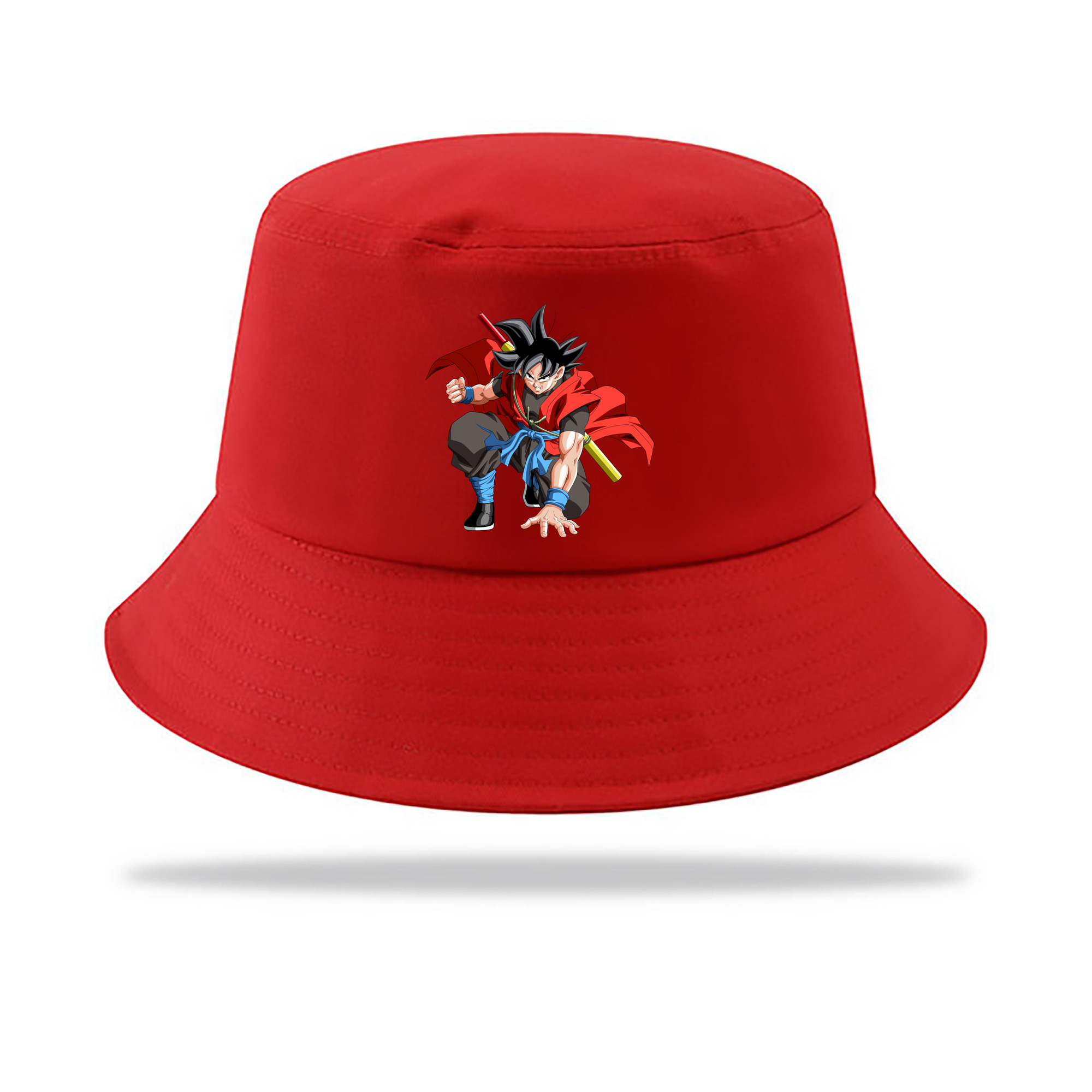 （画像用） ドラゴンボール 孫悟空（そん ごくう）Son Goku カカロット DRAGON BALL Kakarotto アウトドア日除けバケットハット