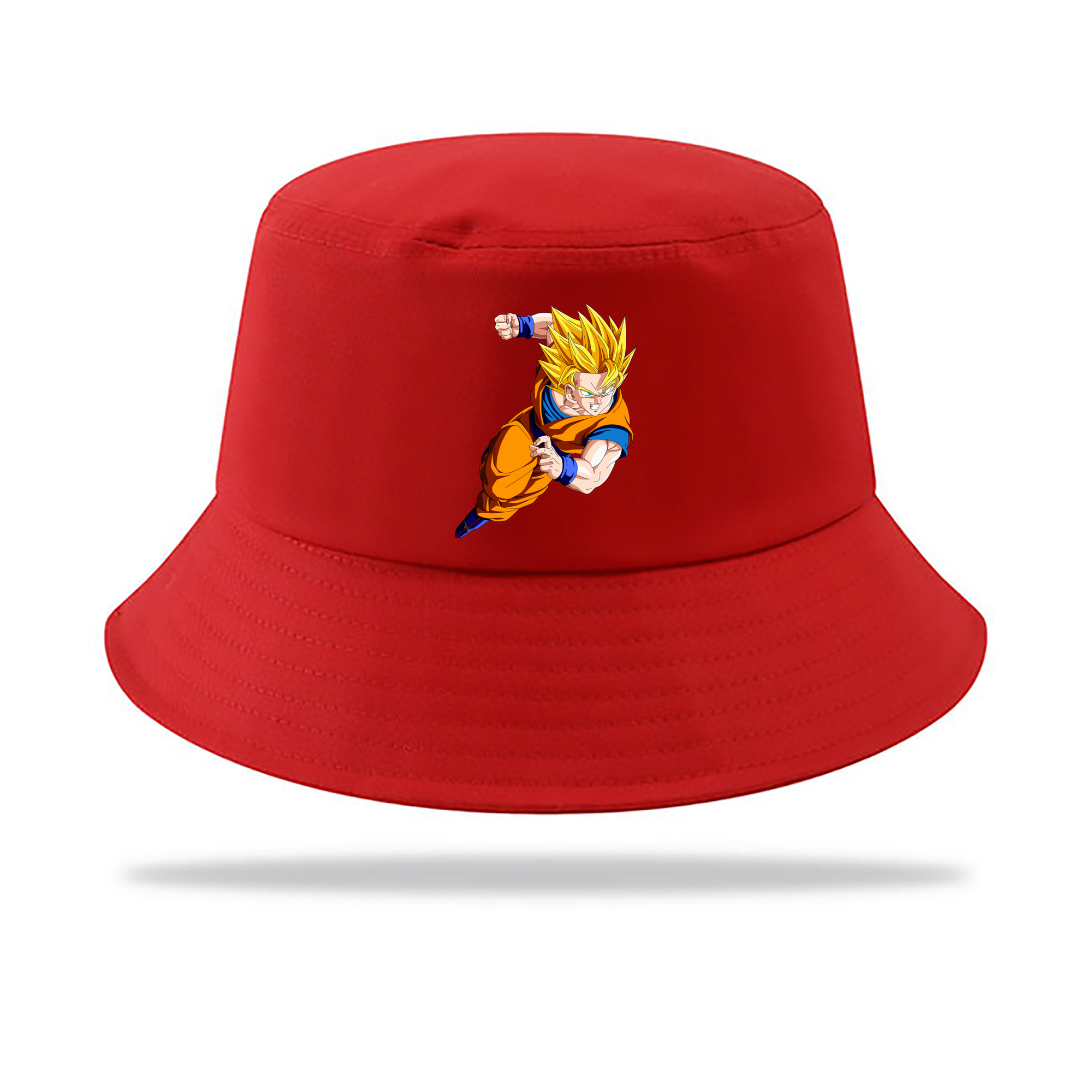 （画像用） ドラゴンボール 孫悟空（そん ごくう）Son Goku カカロット DRAGON BALL Kakarotto アウトドア日除けバケットハット