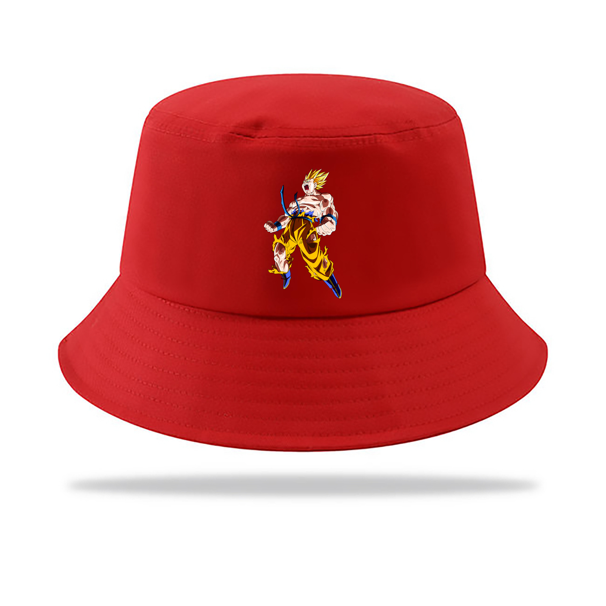 （画像用） ドラゴンボール 孫悟空（そん ごくう）Son Goku カカロット DRAGON BALL Kakarotto アウトドア日除けバケットハット