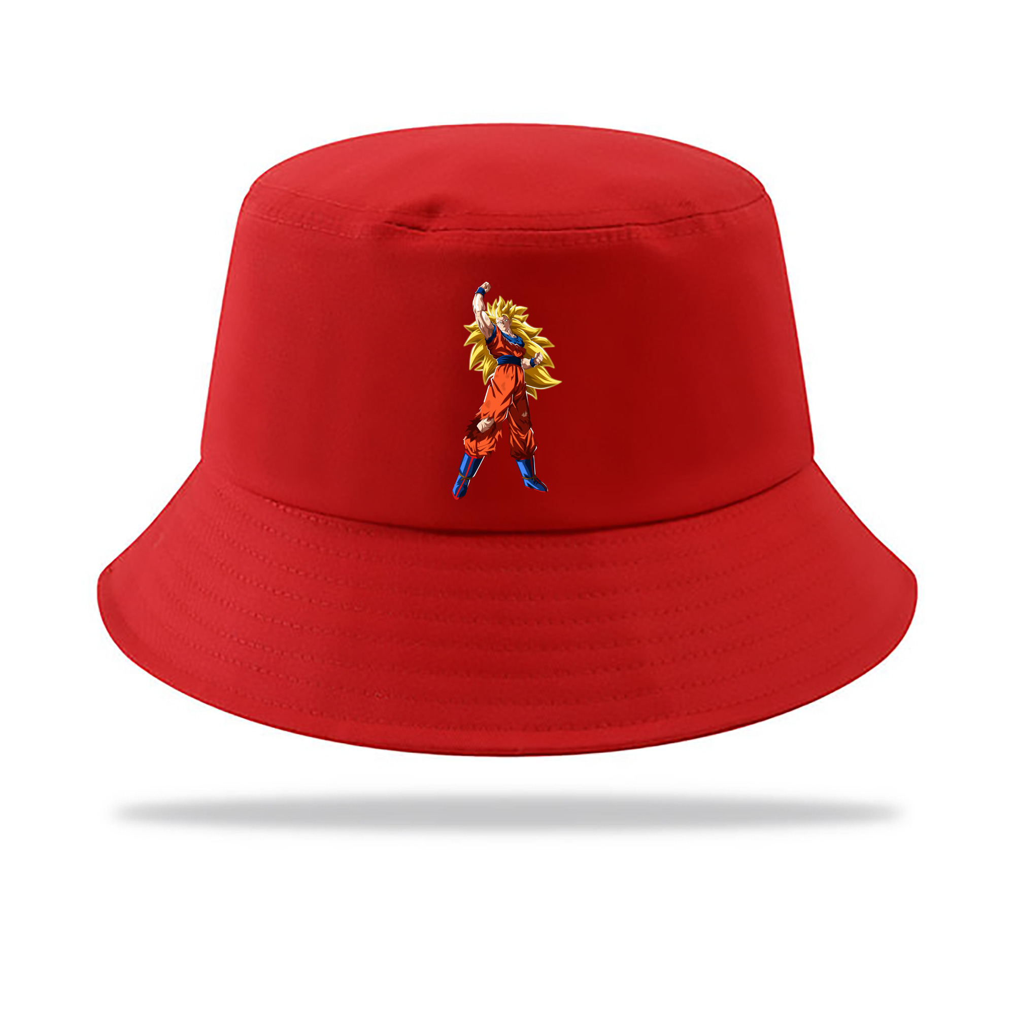 （画像用） ドラゴンボール 孫悟空（そん ごくう）Son Goku カカロット DRAGON BALL Kakarotto アウトドア日除けバケットハット