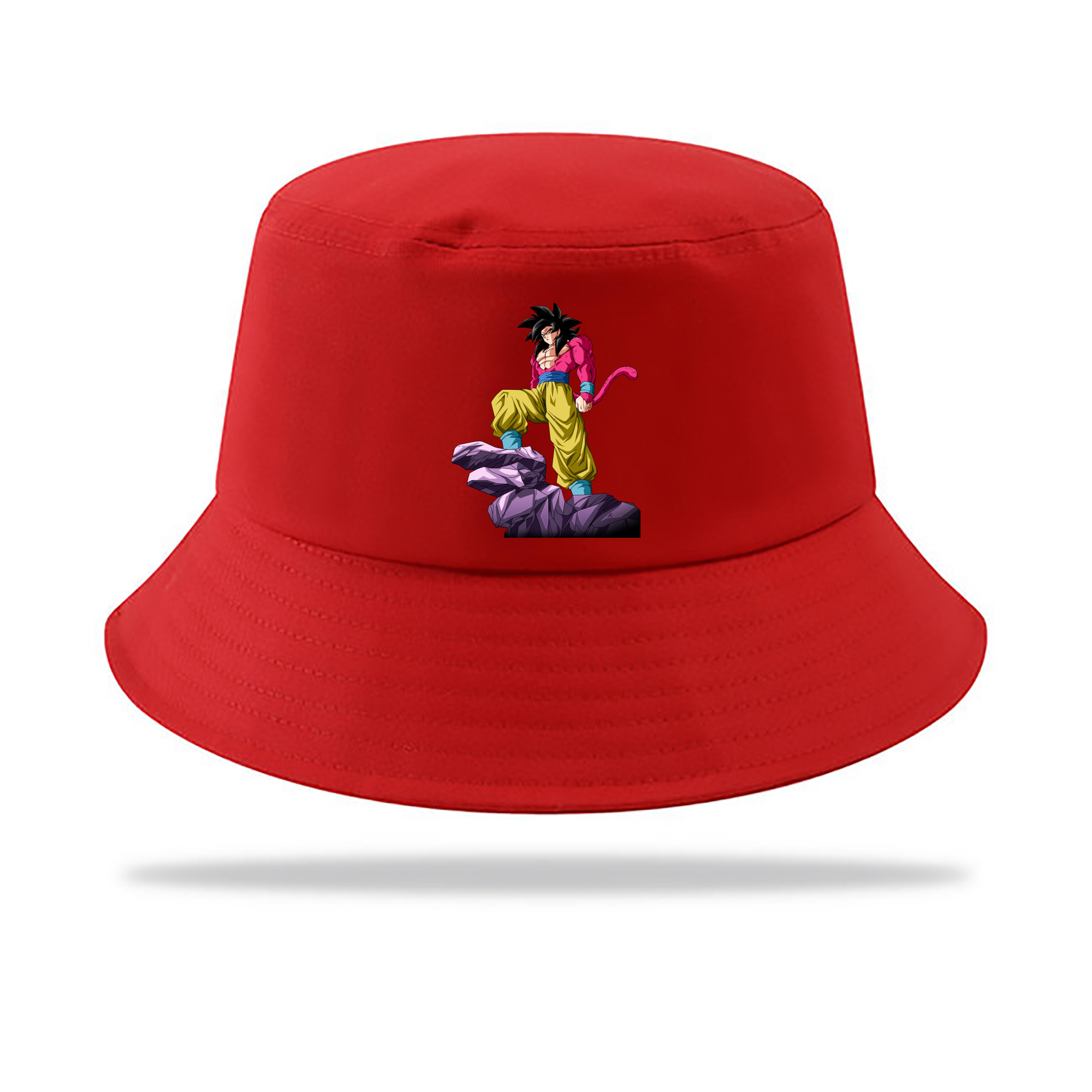 （画像用） ドラゴンボール 孫悟空（そん ごくう）Son Goku カカロット DRAGON BALL Kakarotto アウトドア日除けバケットハット
