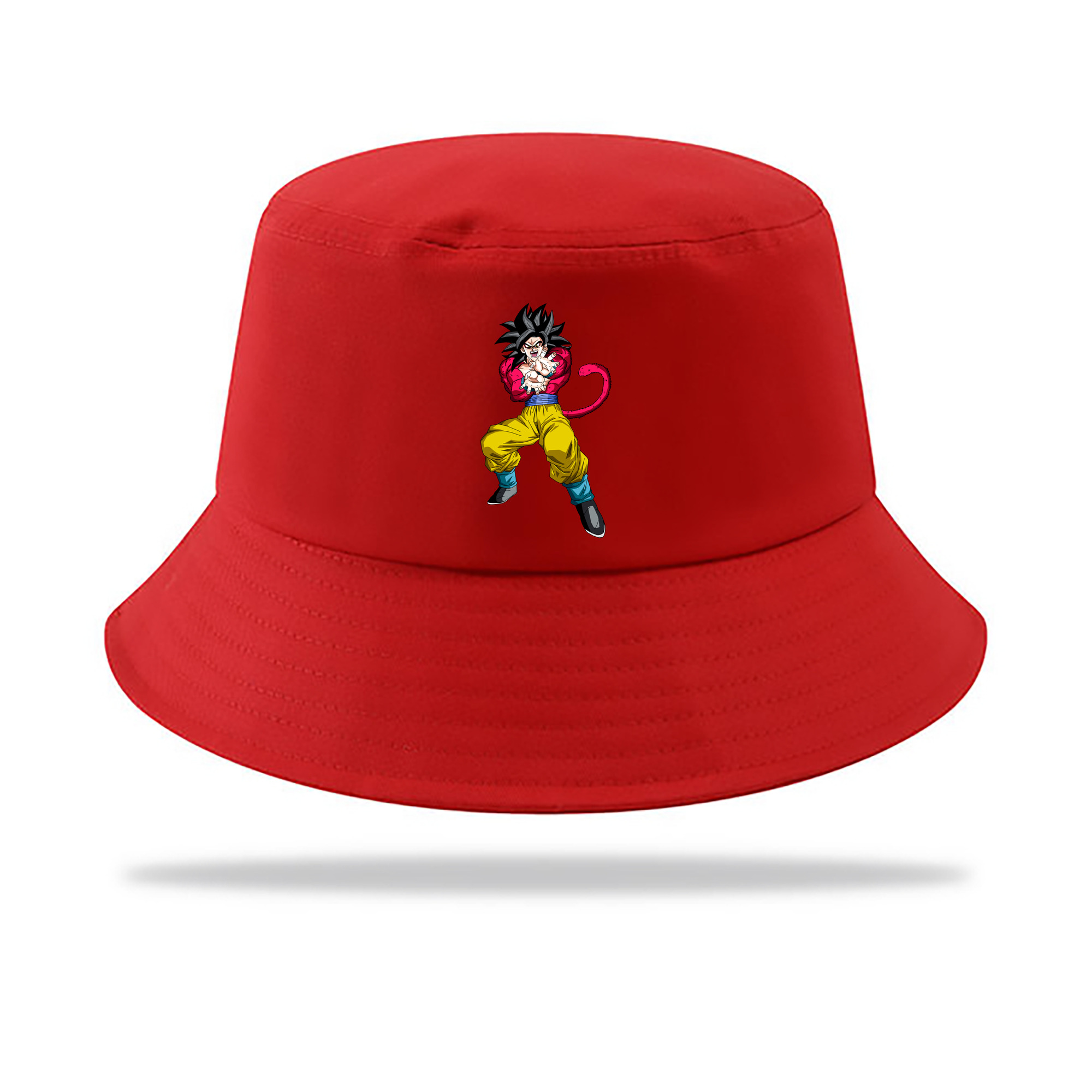 （画像用） ドラゴンボール 孫悟空（そん ごくう）Son Goku カカロット DRAGON BALL Kakarotto アウトドア日除けバケットハット