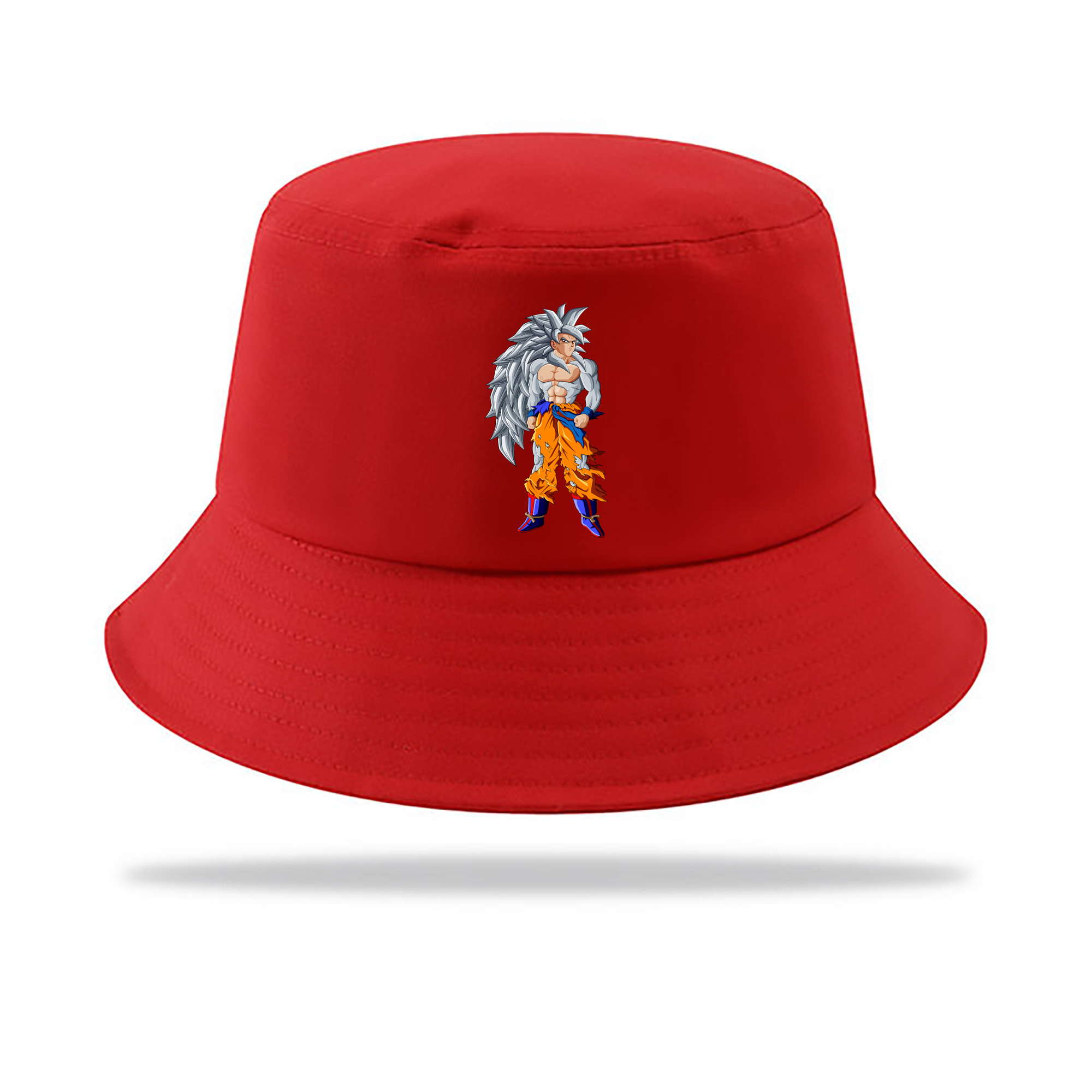 （画像用） ドラゴンボール 孫悟空（そん ごくう）Son Goku カカロット DRAGON BALL Kakarotto アウトドア日除けバケットハット