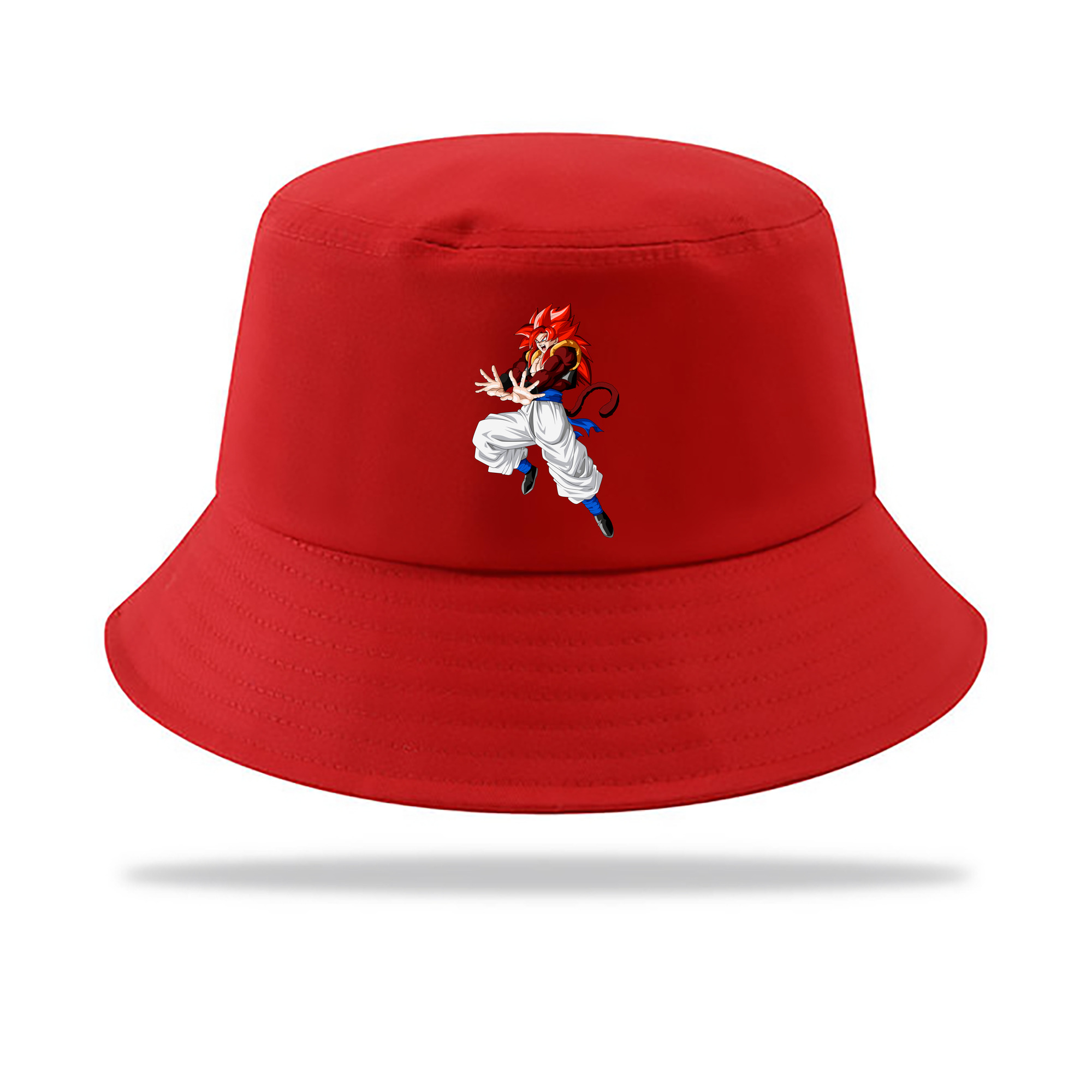 （画像用） ドラゴンボール 孫悟空（そん ごくう）Son Goku カカロット DRAGON BALL Kakarotto アウトドア日除けバケットハット