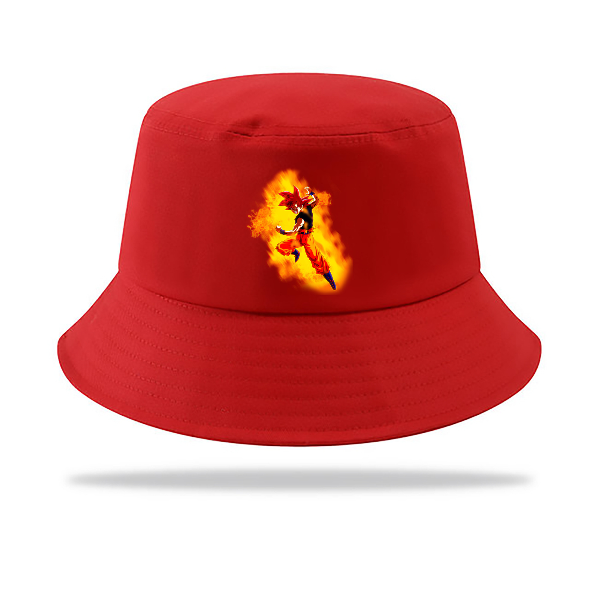 （画像用） ドラゴンボール 孫悟空（そん ごくう）Son Goku カカロット DRAGON BALL Kakarotto アウトドア日除けバケットハット