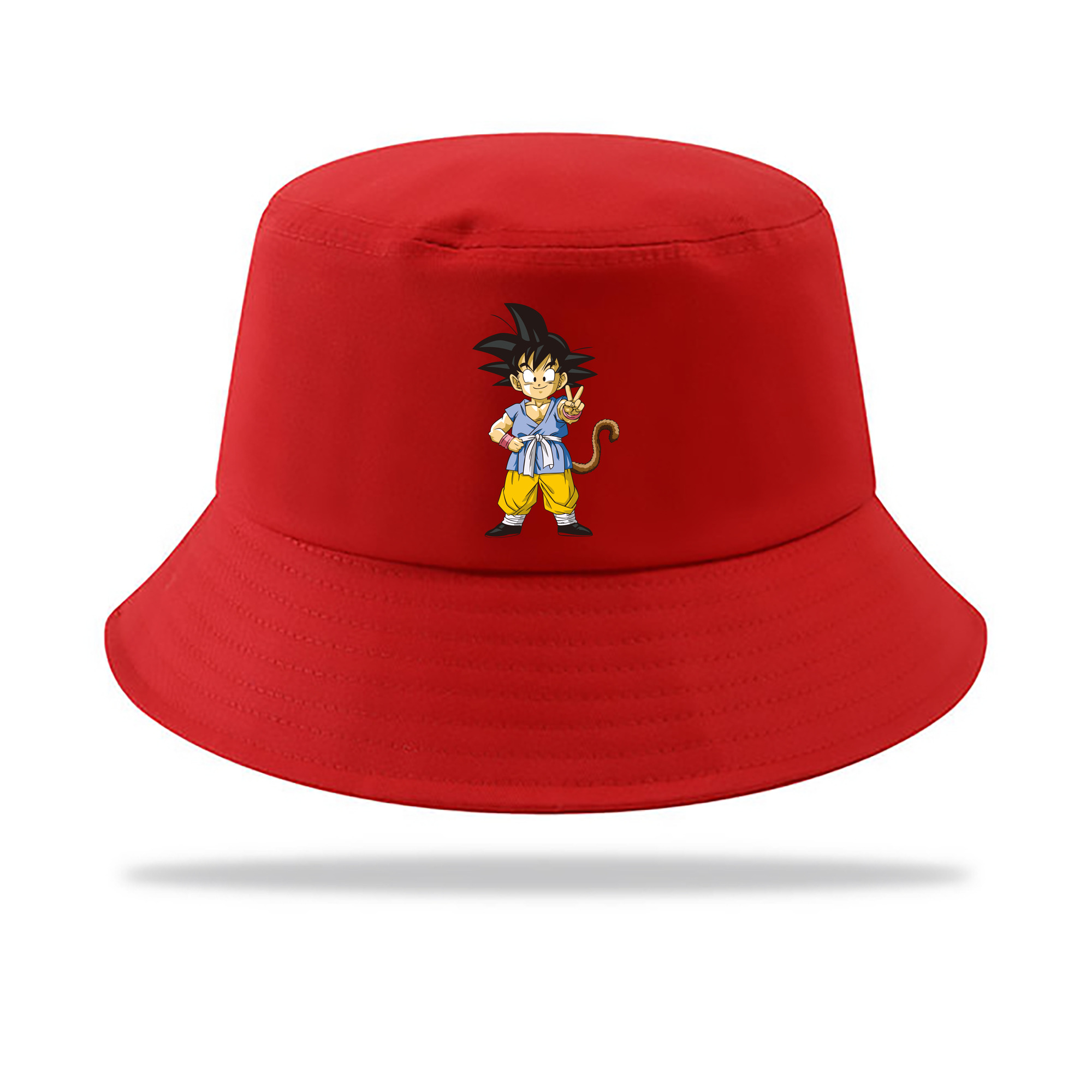 （画像用） ドラゴンボール 孫悟空（そん ごくう）Son Goku カカロット DRAGON BALL Kakarotto アウトドア日除けバケットハット