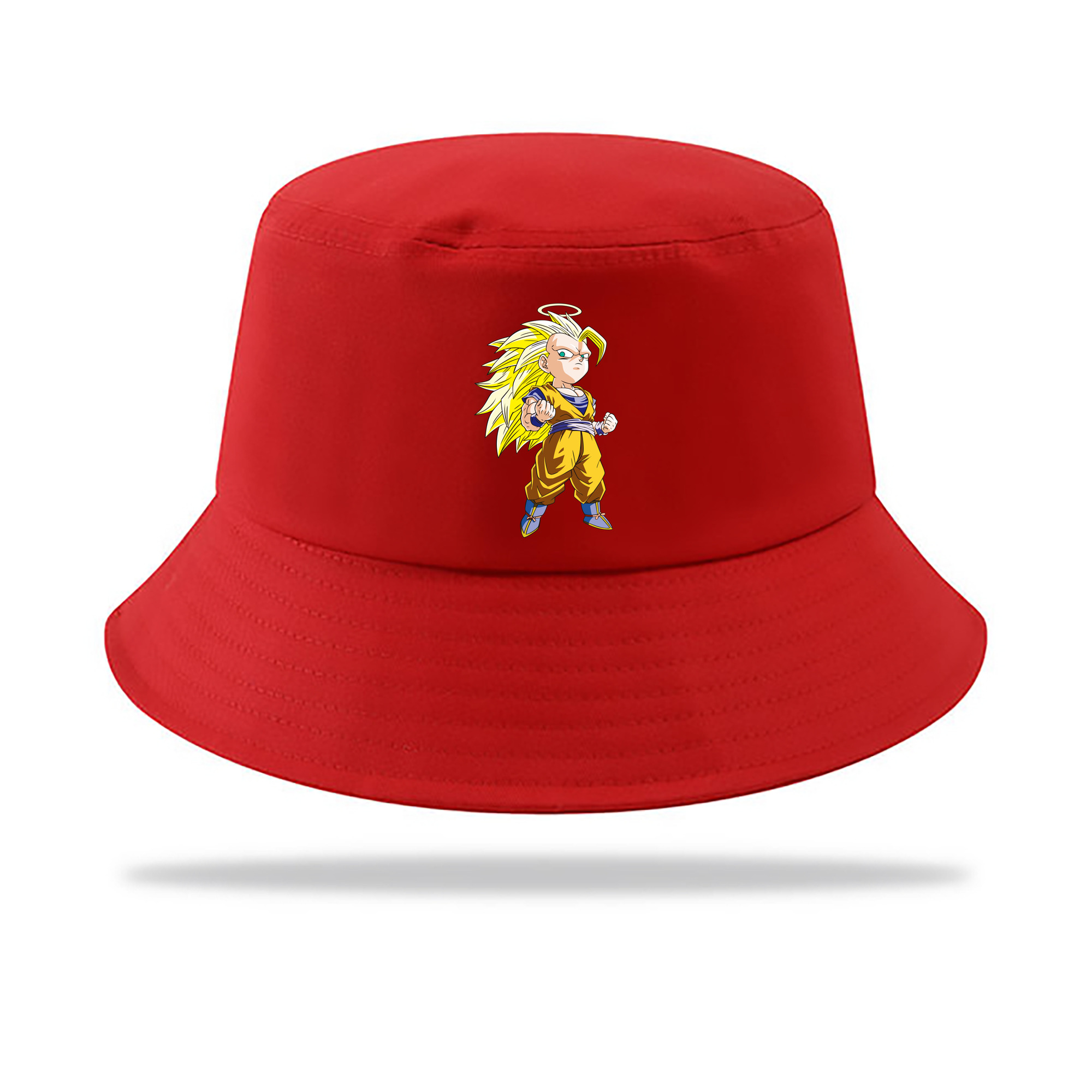 （画像用） ドラゴンボール 孫悟空（そん ごくう）Son Goku カカロット DRAGON BALL Kakarotto アウトドア日除けバケットハット