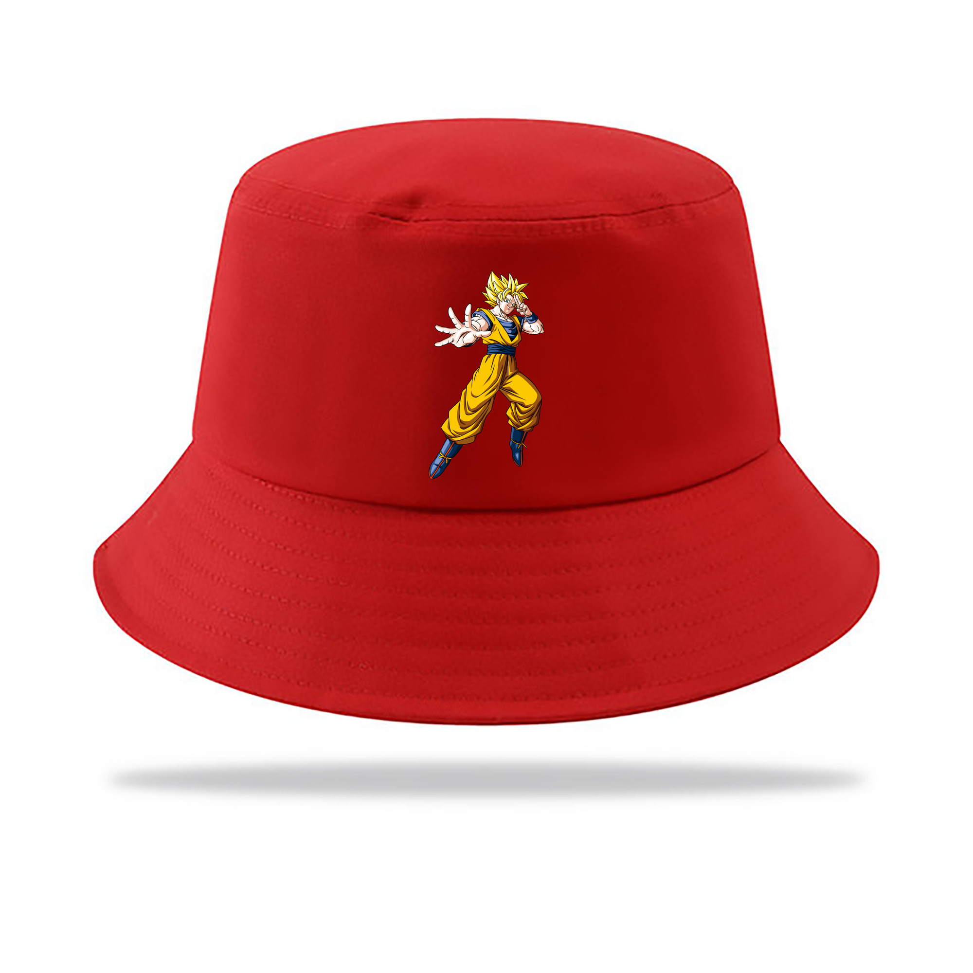 （画像用） ドラゴンボール 孫悟空（そん ごくう）Son Goku カカロット DRAGON BALL Kakarotto アウトドア日除けバケットハット
