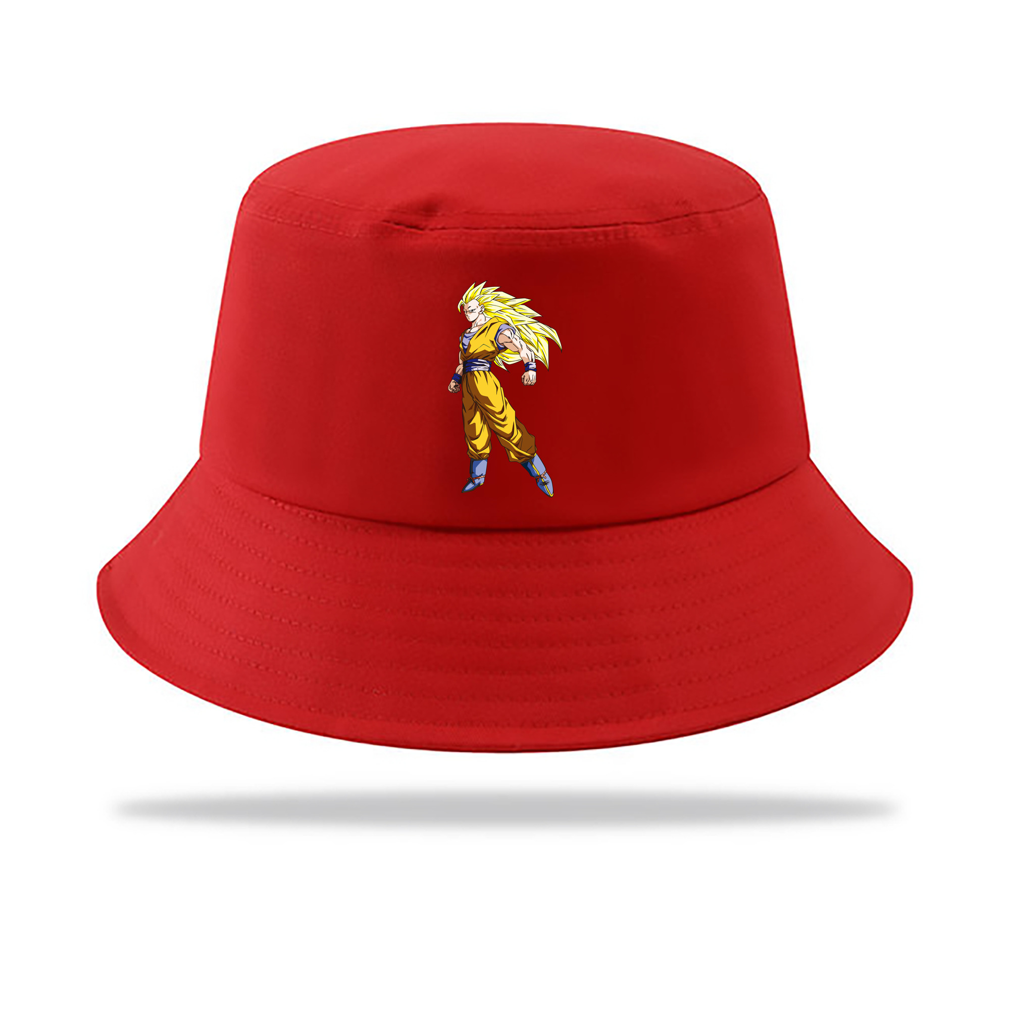 （画像用） ドラゴンボール 孫悟空（そん ごくう）Son Goku カカロット DRAGON BALL Kakarotto アウトドア日除けバケットハット