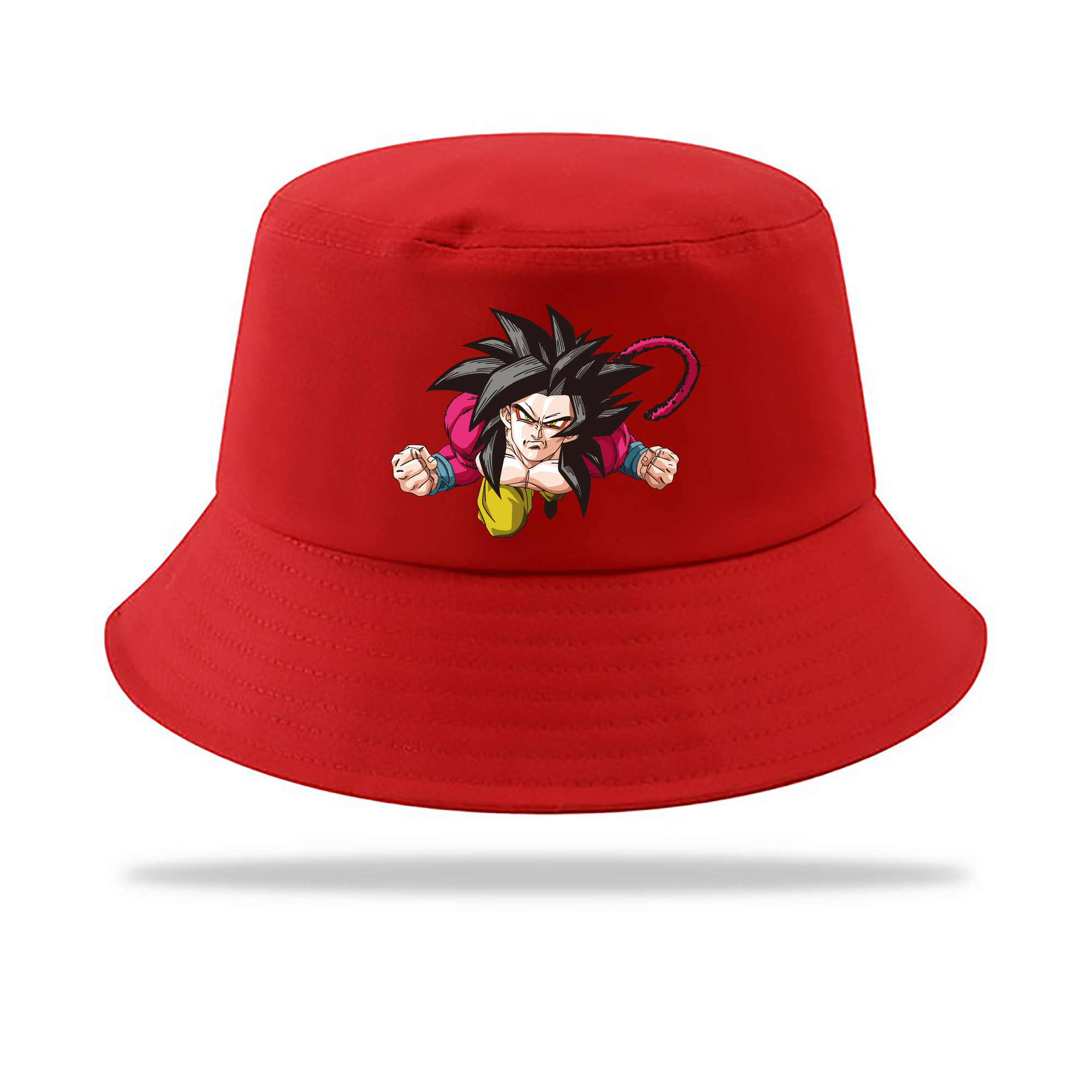 （画像用） ドラゴンボール 孫悟空（そん ごくう）Son Goku カカロット DRAGON BALL Kakarotto アウトドア日除けバケットハット