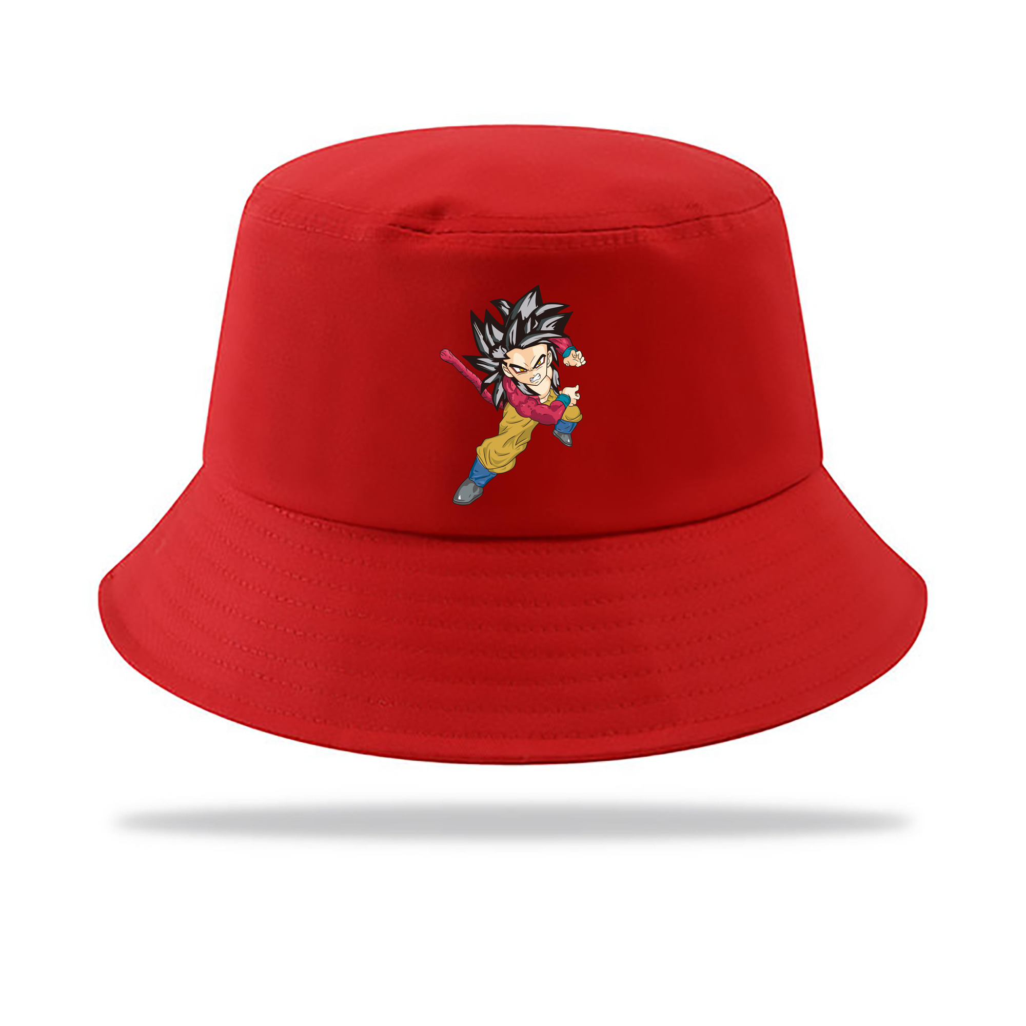 （画像用） ドラゴンボール 孫悟空（そん ごくう）Son Goku カカロット DRAGON BALL Kakarotto アウトドア日除けバケットハット