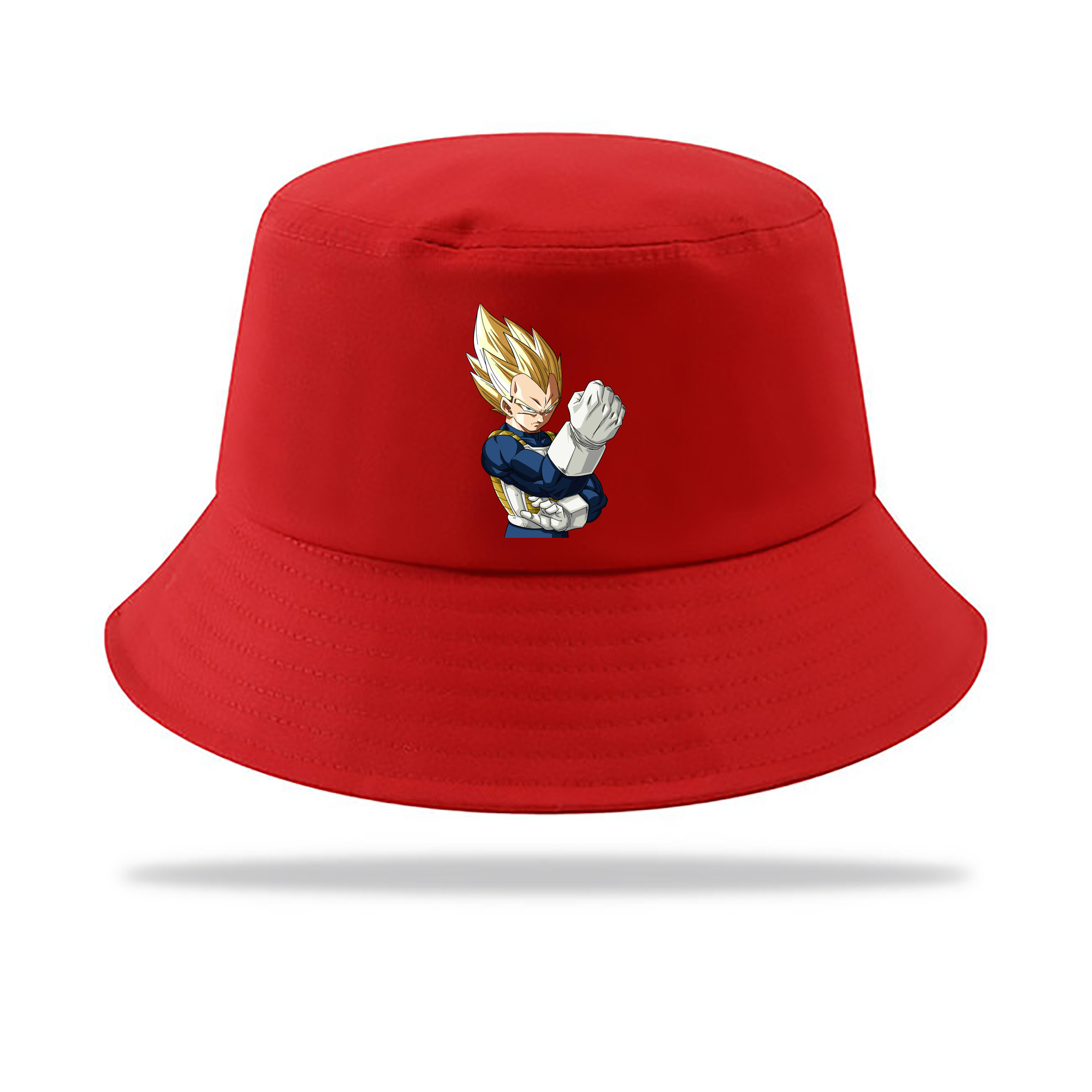 （画像用） ドラゴンボール ベジータ四世（Bejīta Yonsei）DRAGON BALL Vegeta IV アウトドア日除けバケットハット