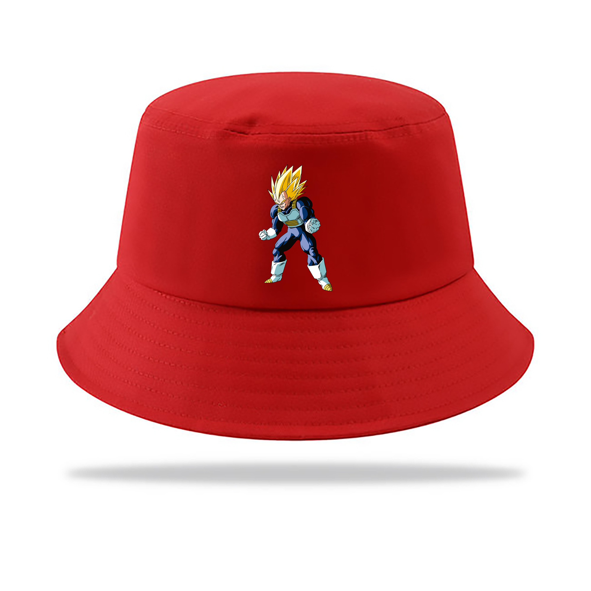 （画像用） ドラゴンボール ベジータ四世（Bejīta Yonsei）DRAGON BALL Vegeta IV アウトドア日除けバケットハット