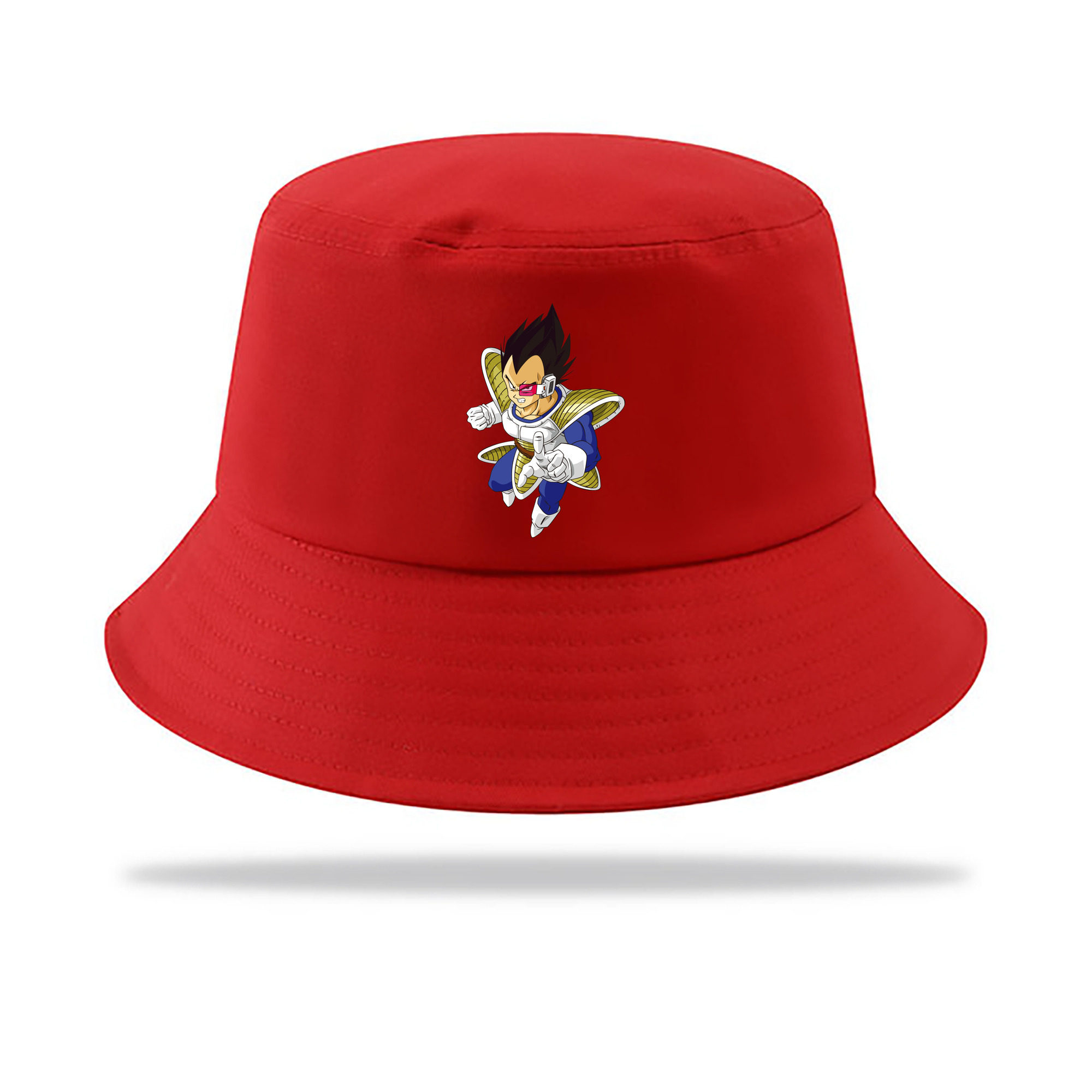 （画像用） ドラゴンボール ベジータ四世（Bejīta Yonsei）DRAGON BALL Vegeta IV アウトドア日除けバケットハット
