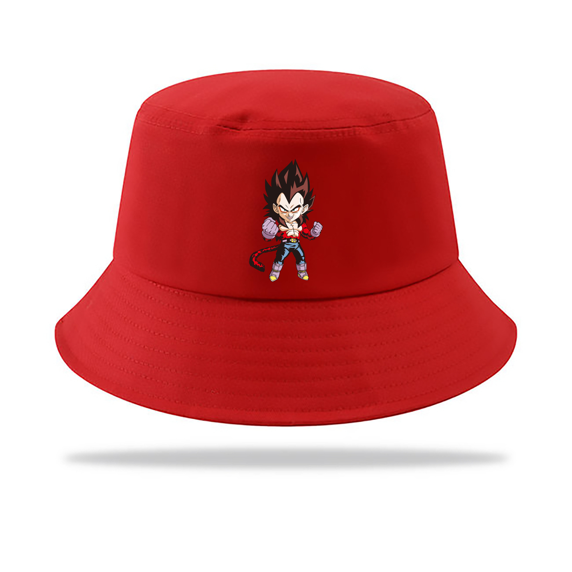 （画像用） ドラゴンボール ベジータ四世（Bejīta Yonsei）DRAGON BALL Vegeta IV アウトドア日除けバケットハット