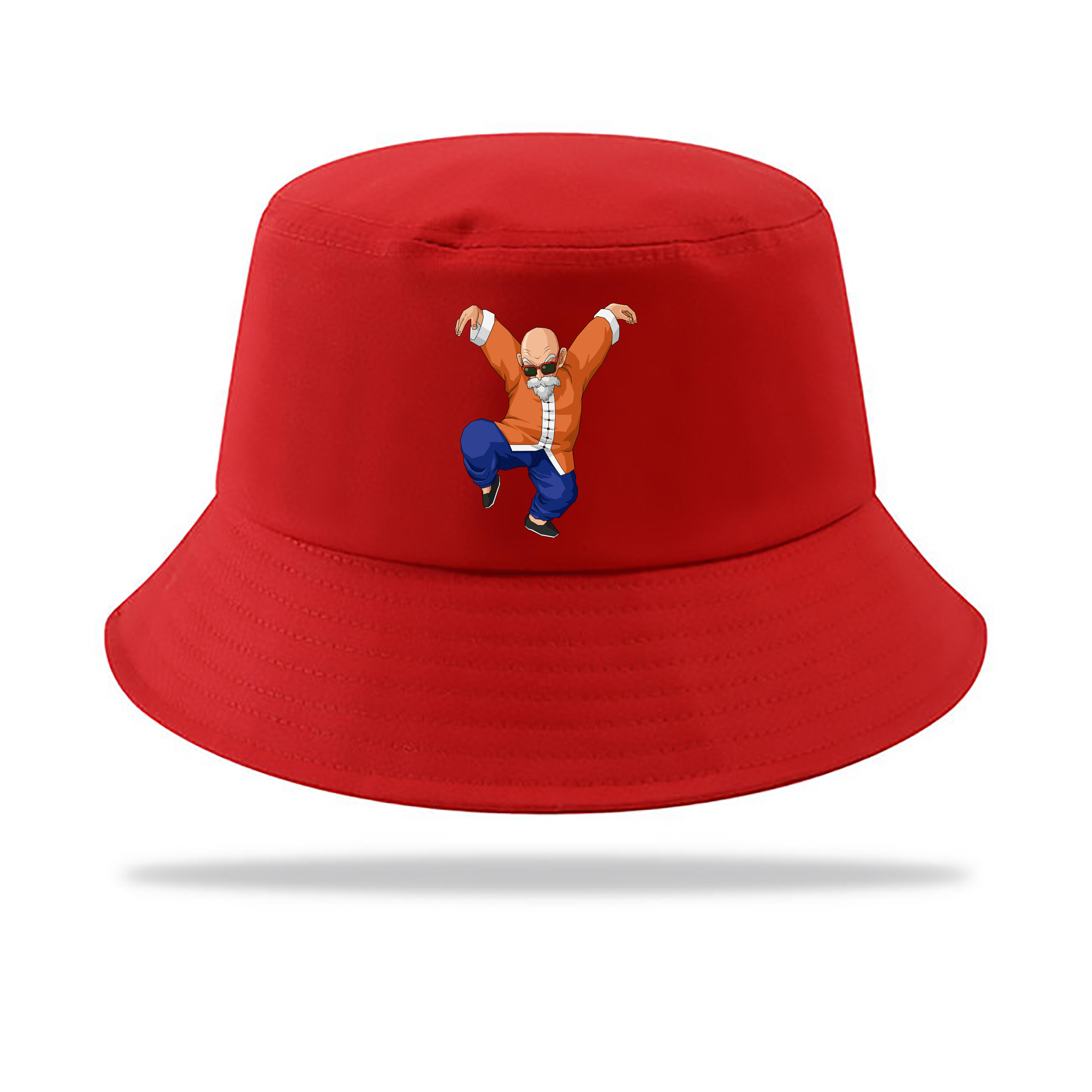 （画像用） ドラゴンボール 亀仙人（かめせんにん） DRAGON BALL Master Roshi Kame Sennin アウトドア日除けバケットハット