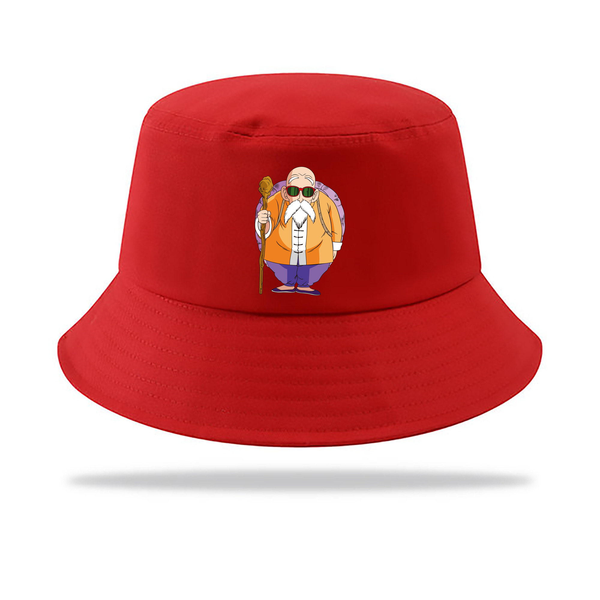 （画像用） ドラゴンボール 亀仙人（かめせんにん） DRAGON BALL Master Roshi Kame Sennin アウトドア日除けバケットハット