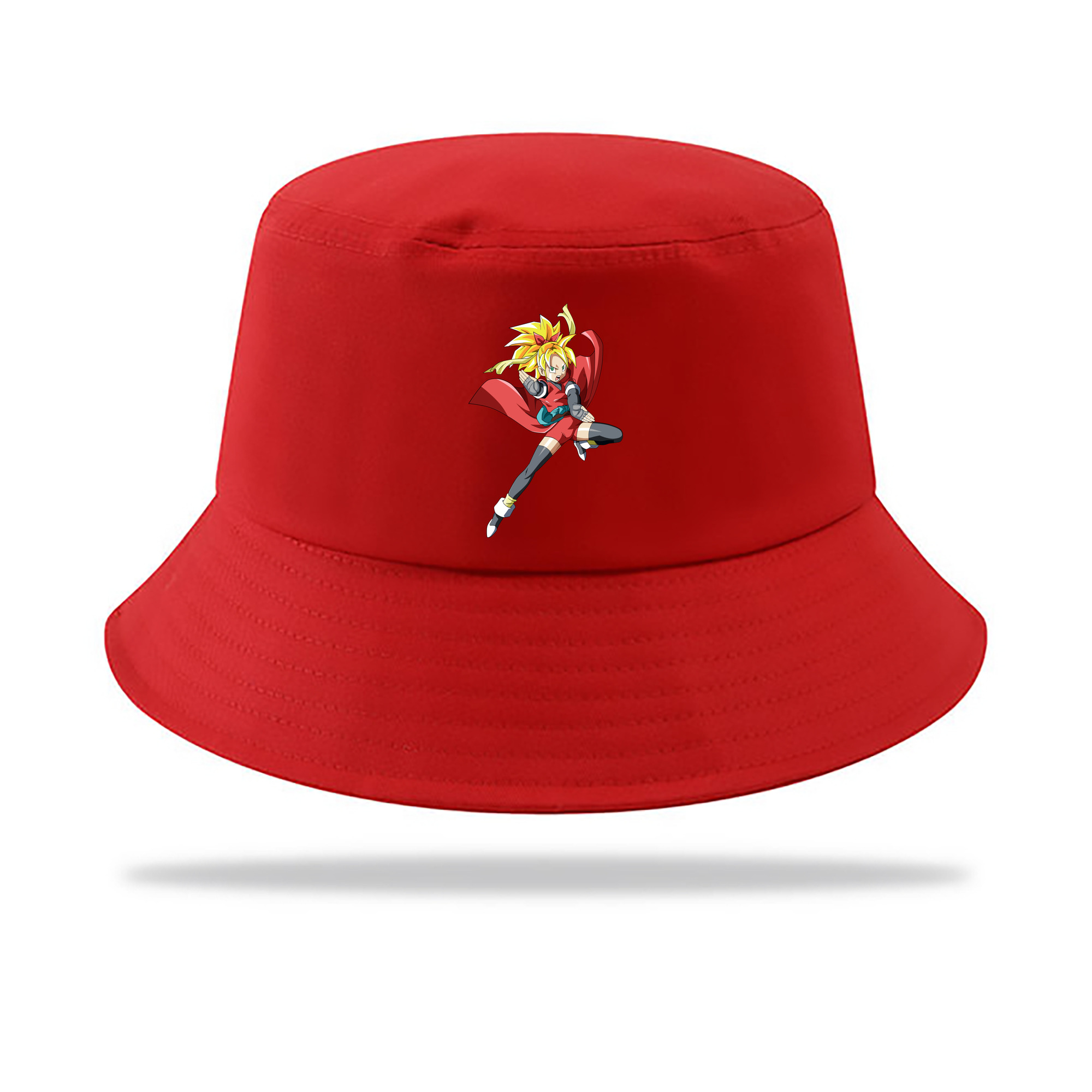 （画像用） ドラゴンボール カリフラ DRAGON BALL Caulifla アウトドア日除けバケットハット