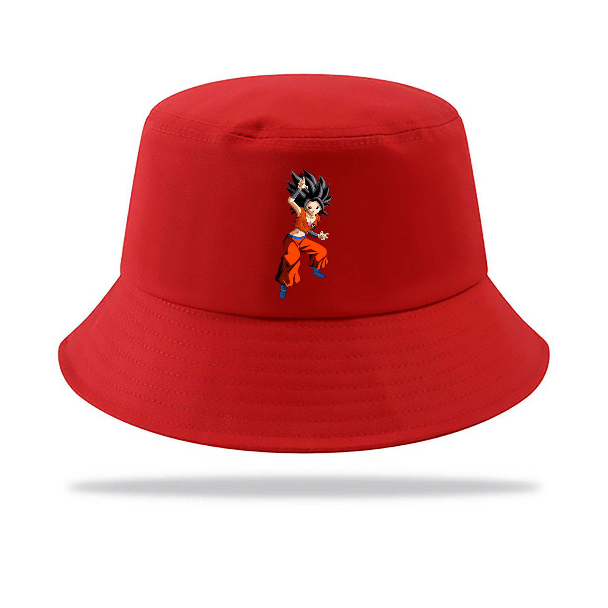 （画像用） ドラゴンボール カリフラ DRAGON BALL Caulifla アウトドア日除けバケットハット