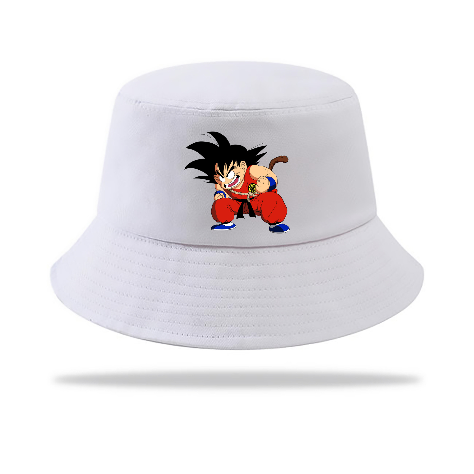 （画像用） ドラゴンボール 孫悟空（そん ごくう）Son Goku カカロット DRAGON BALL Kakarotto アウトドア日除けバケットハット