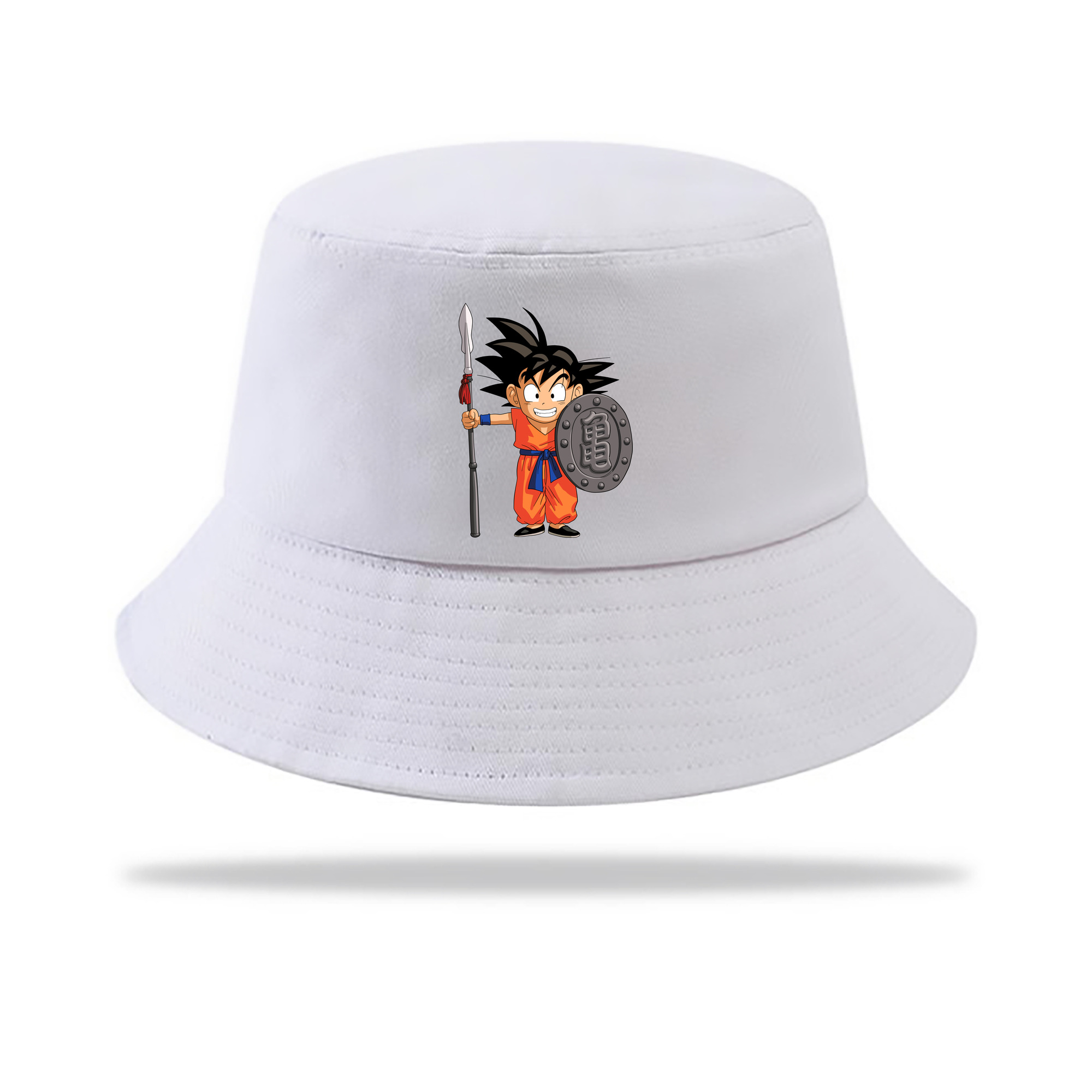 （画像用） ドラゴンボール 孫悟空（そん ごくう）Son Goku カカロット DRAGON BALL Kakarotto アウトドア日除けバケットハット